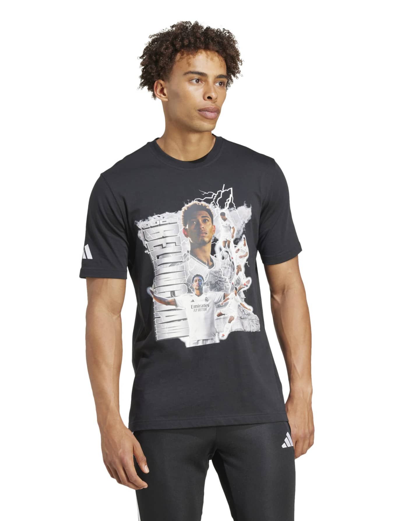 adidas Originals Jude Bellingham tour t-shirt in black