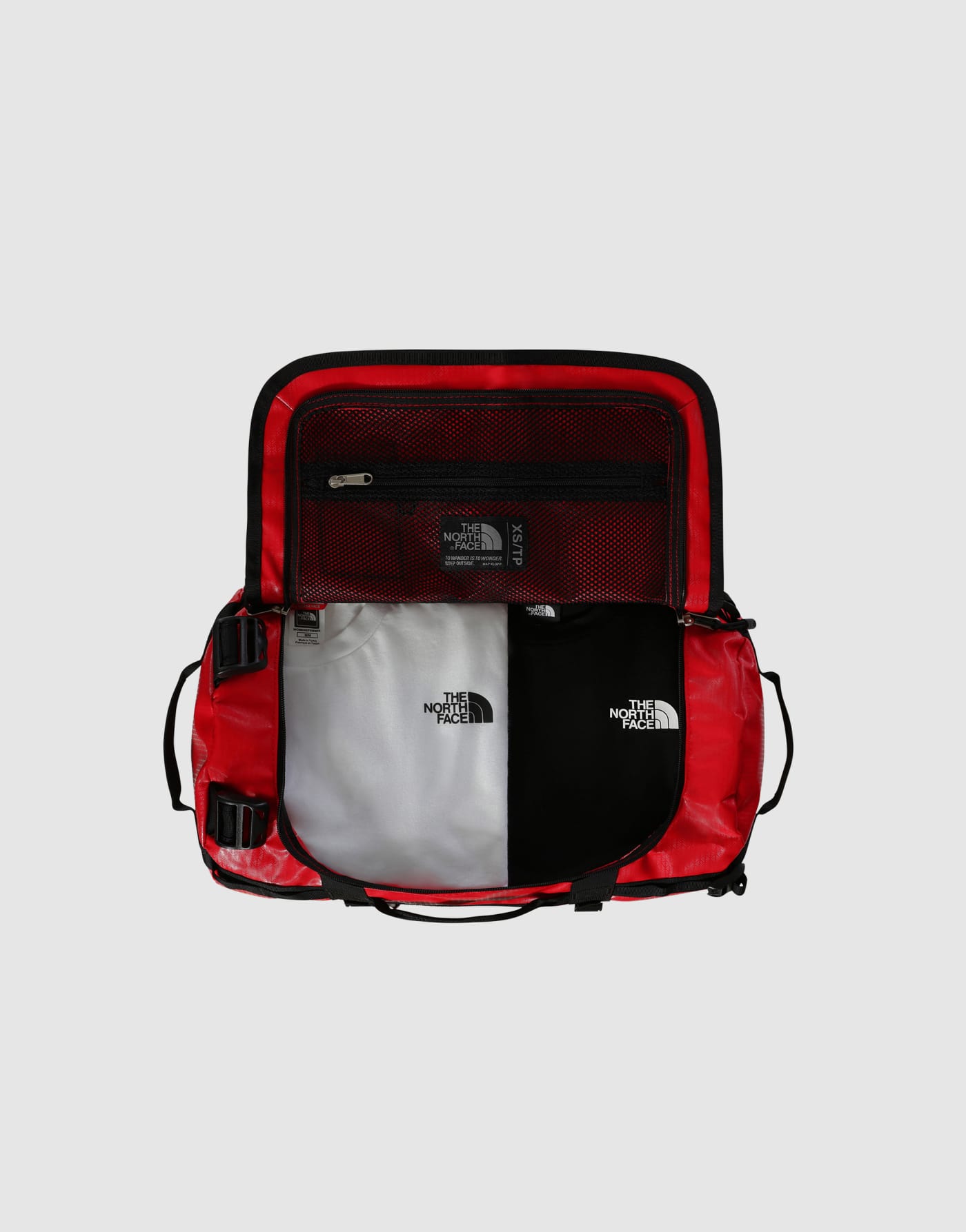 The North Face Base camp duffel - xs in red and black