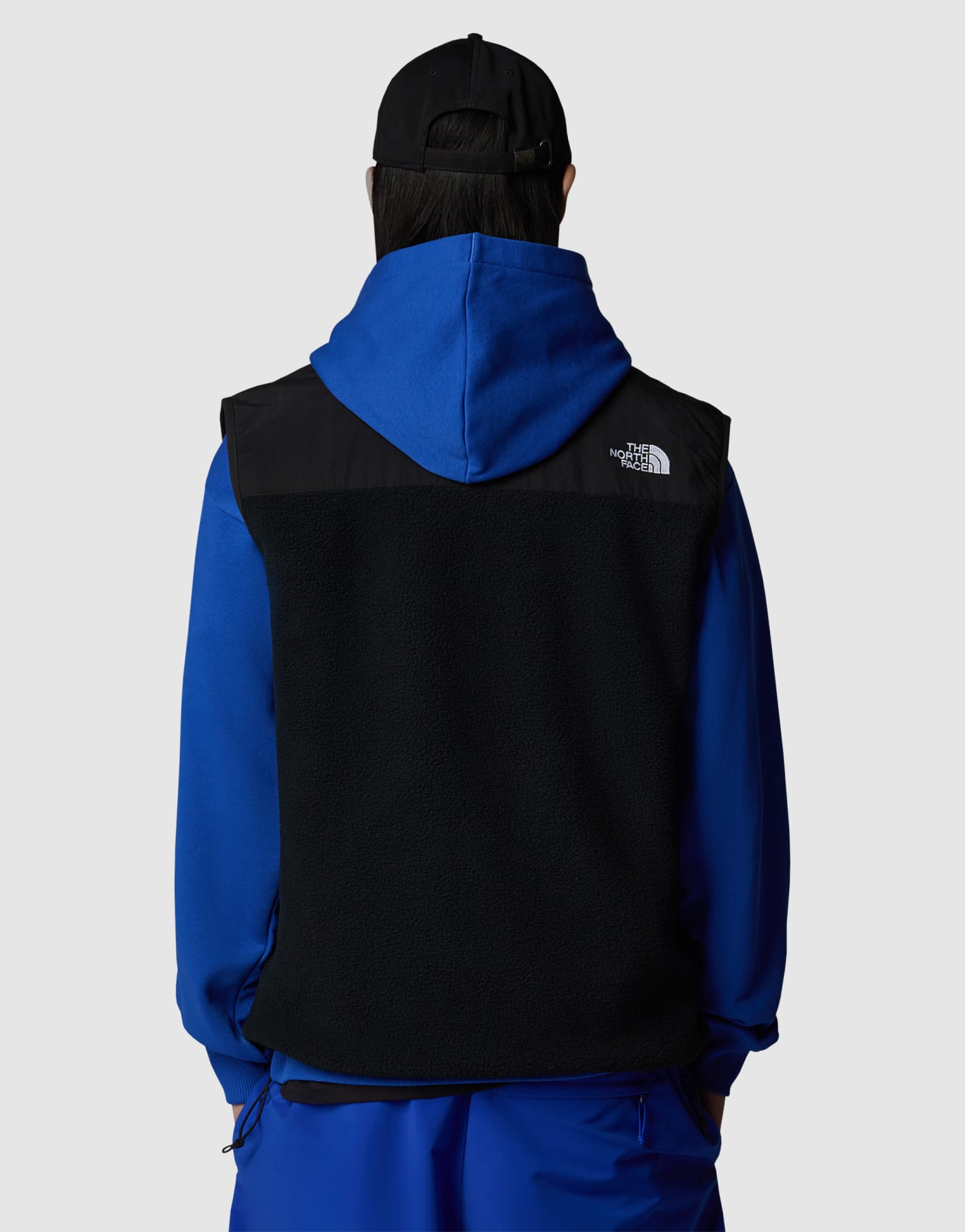 The North Face Retro denali vest in black