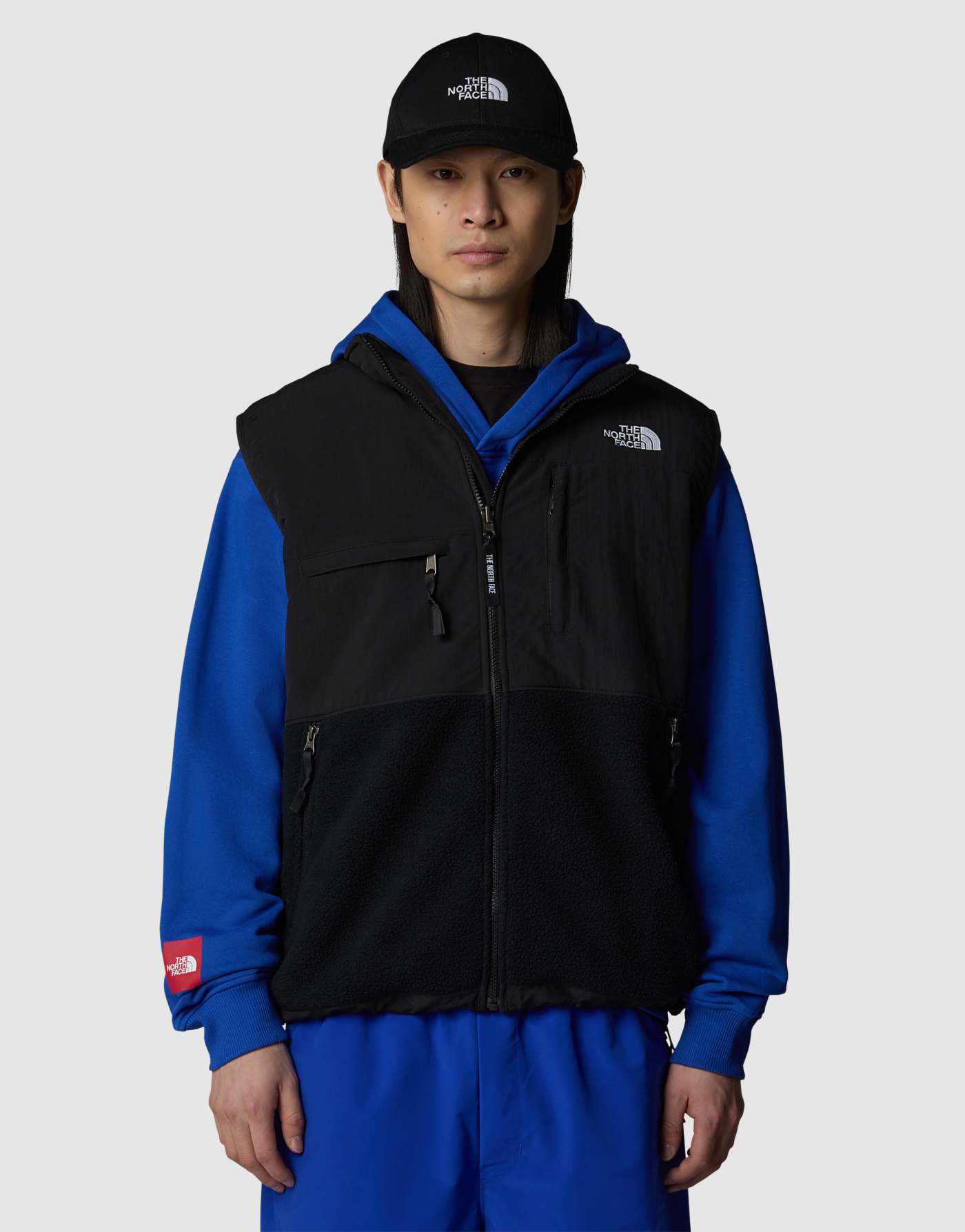 The North Face Retro denali vest in black