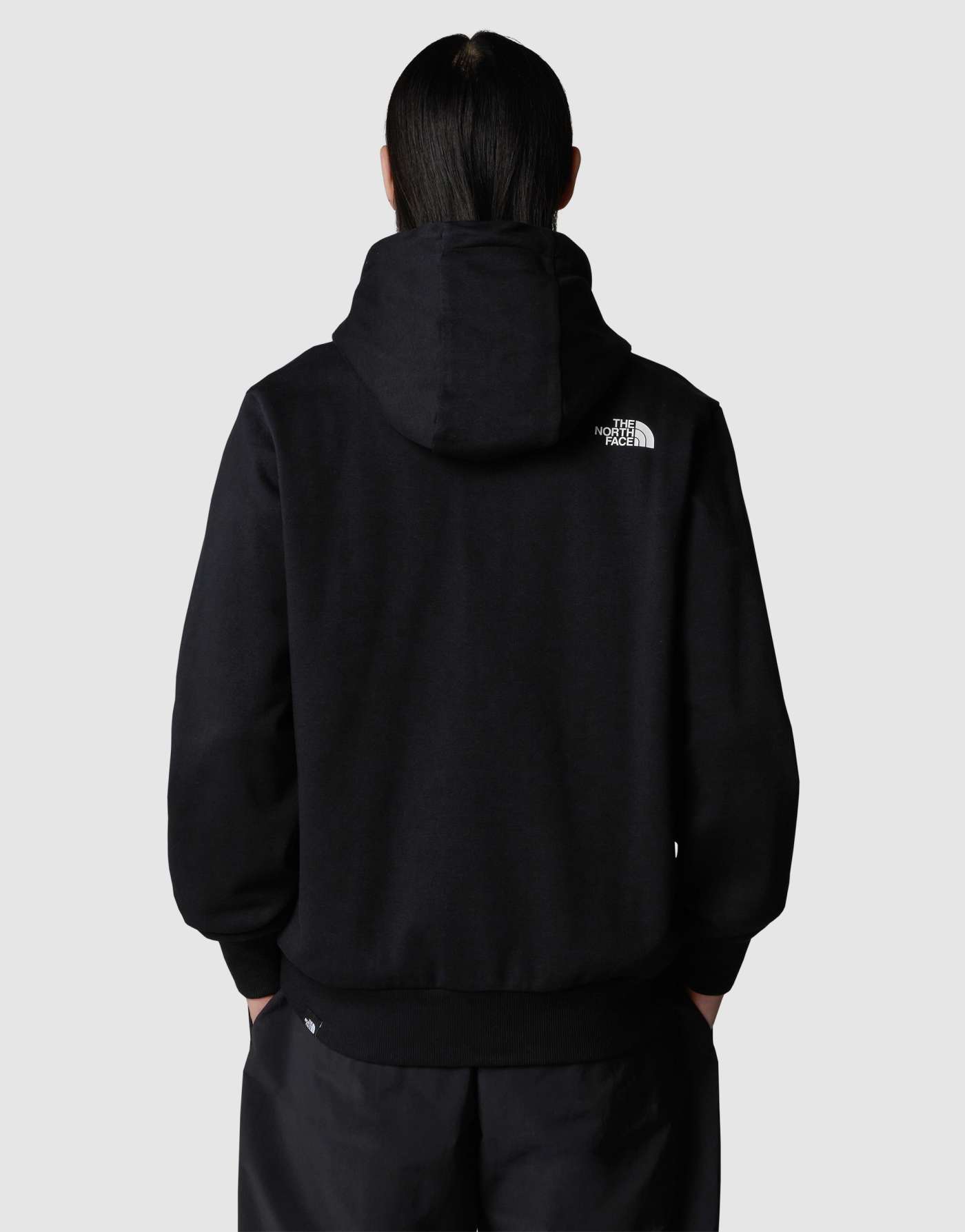 The North Face Simple dome full zip hoodie in black