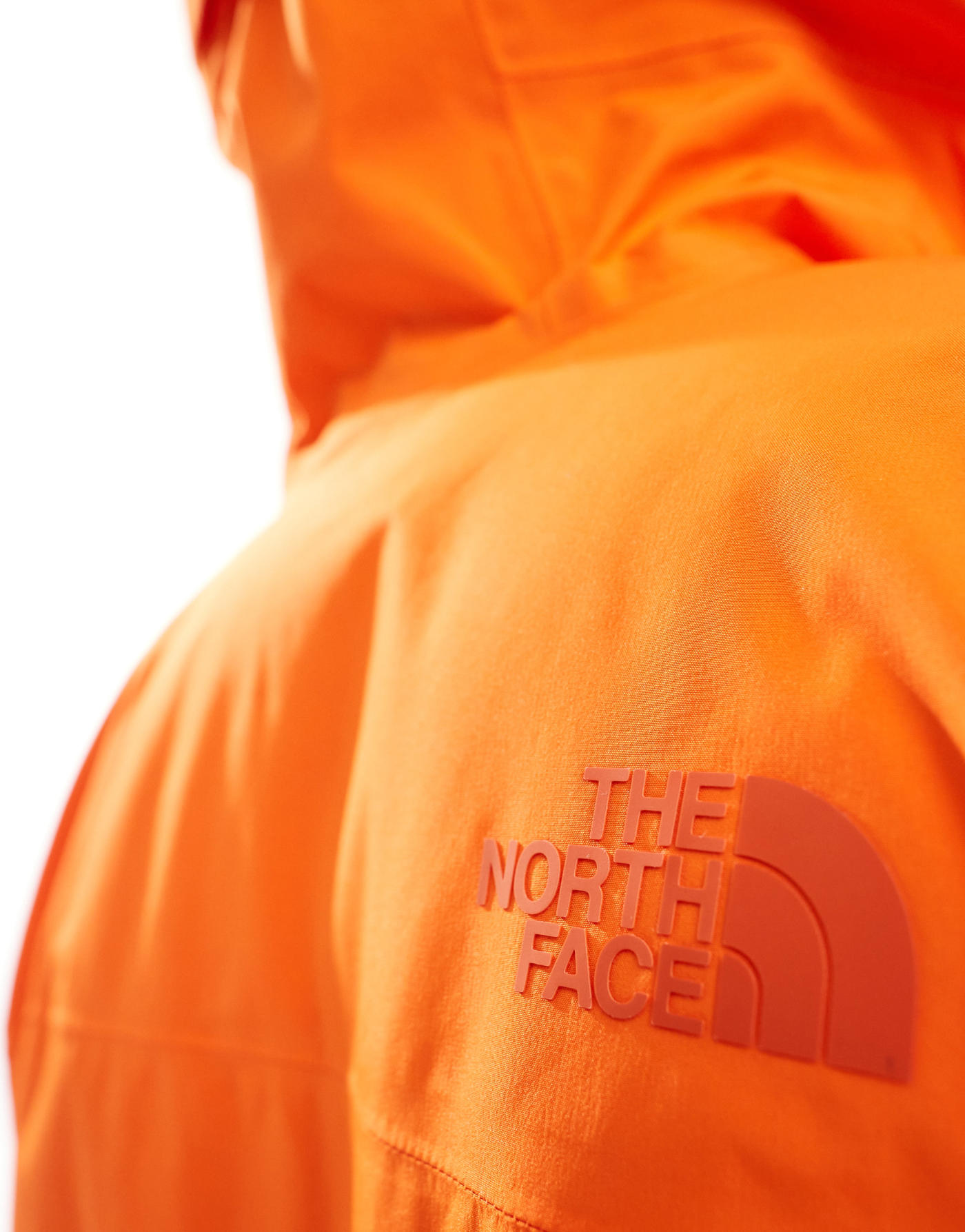 The North Face Descendit jacket in orange