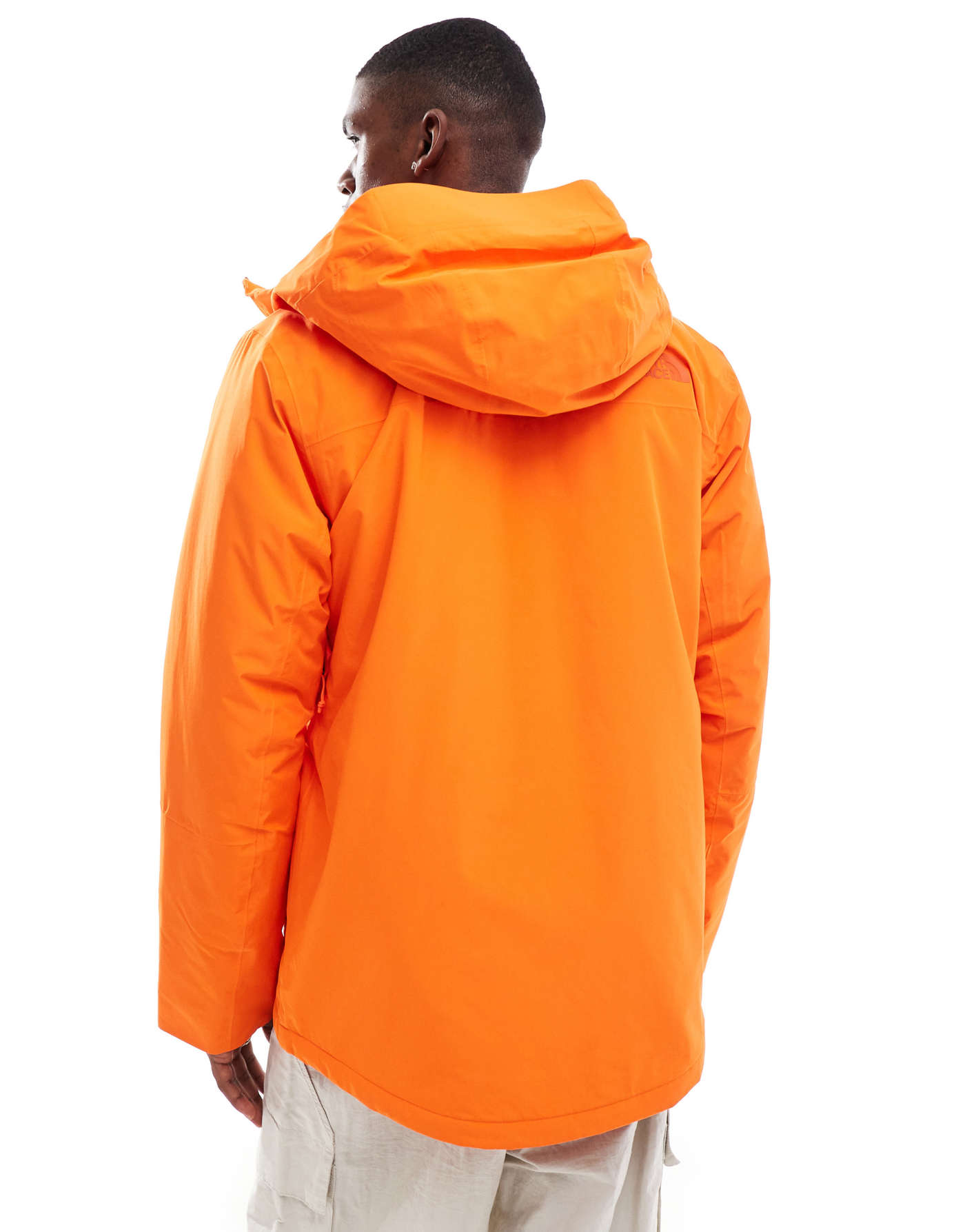 The North Face Descendit jacket in orange