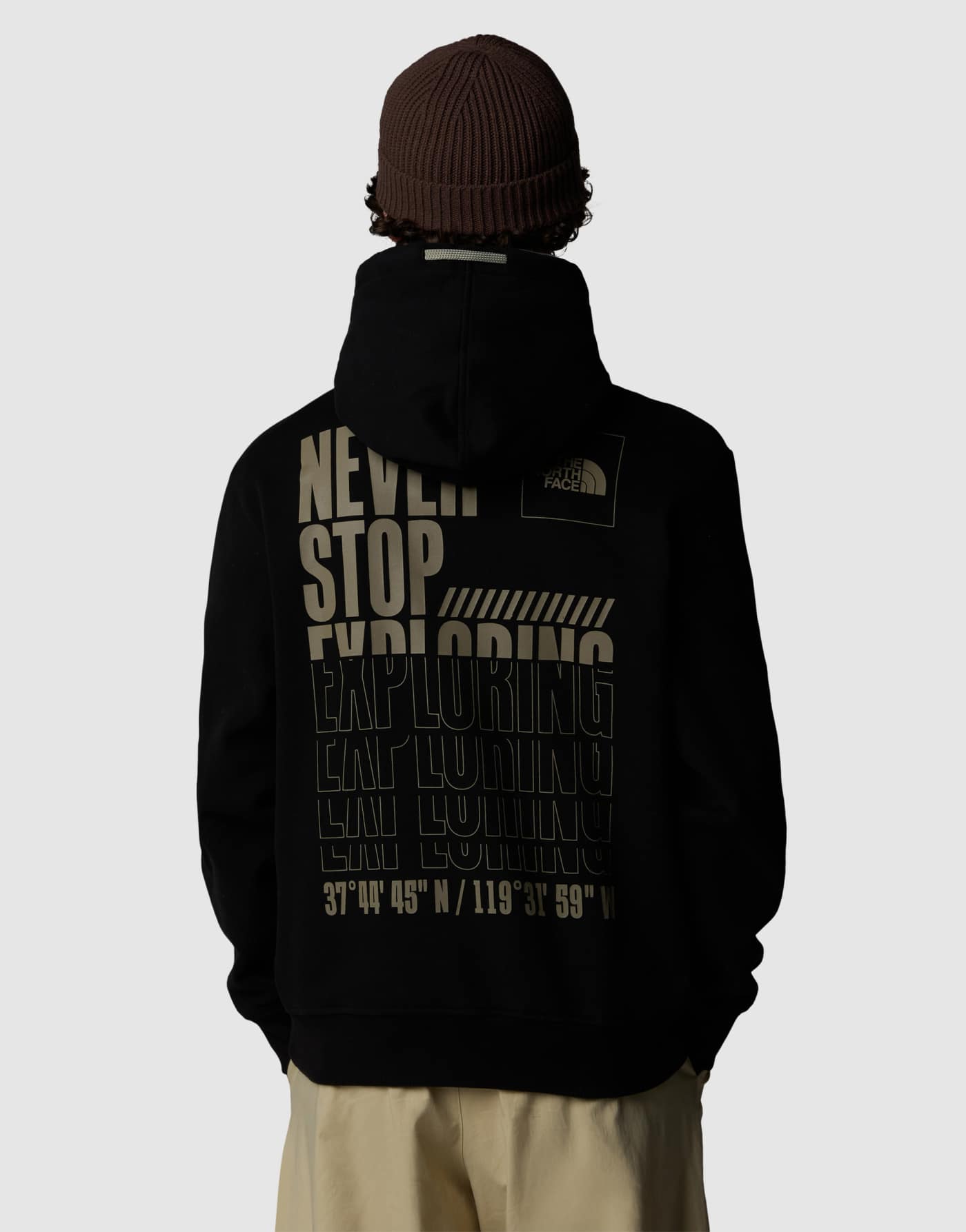 The North Face Coordinates hoodie in black