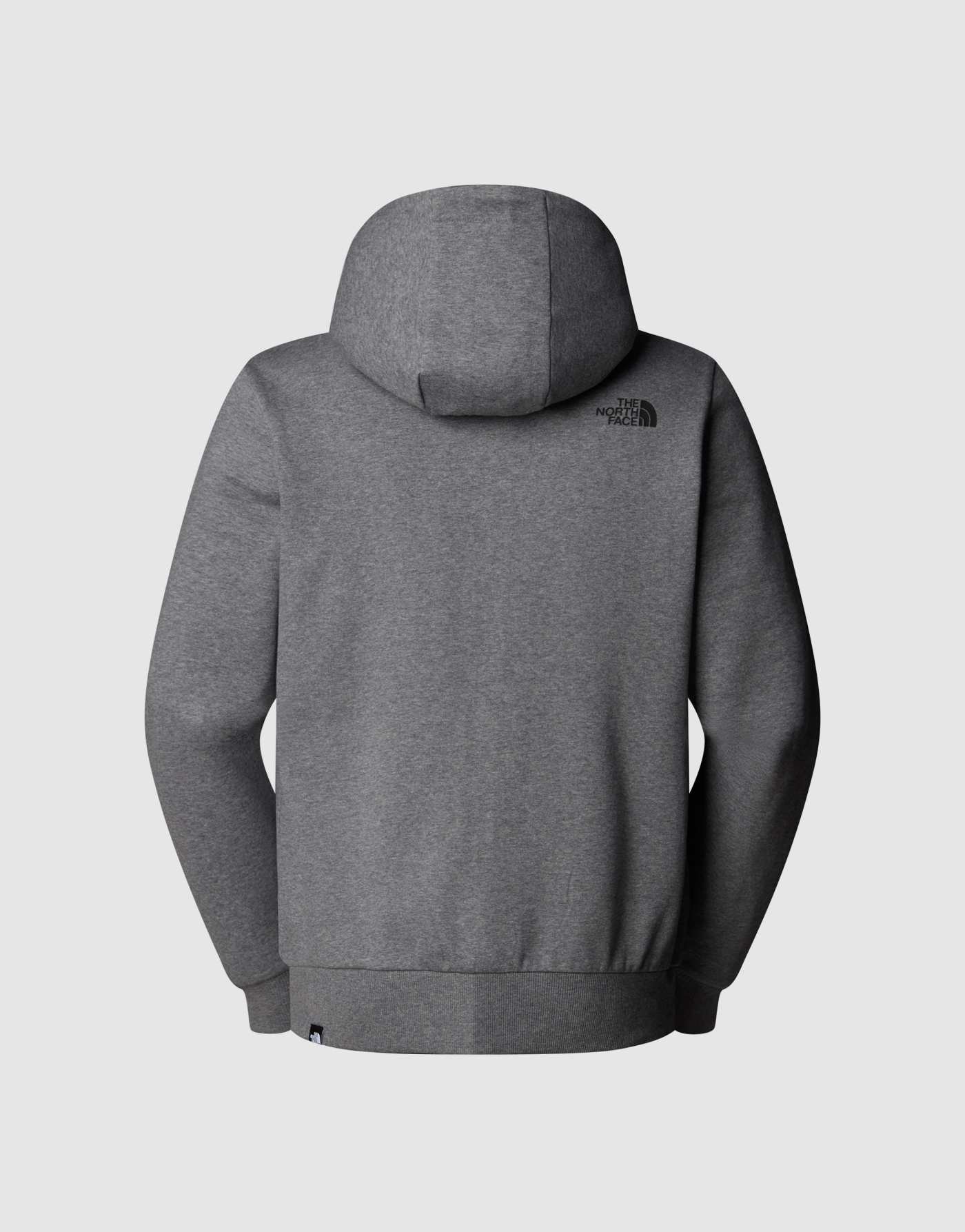 The North Face Simple dome full zip hoodie in grey