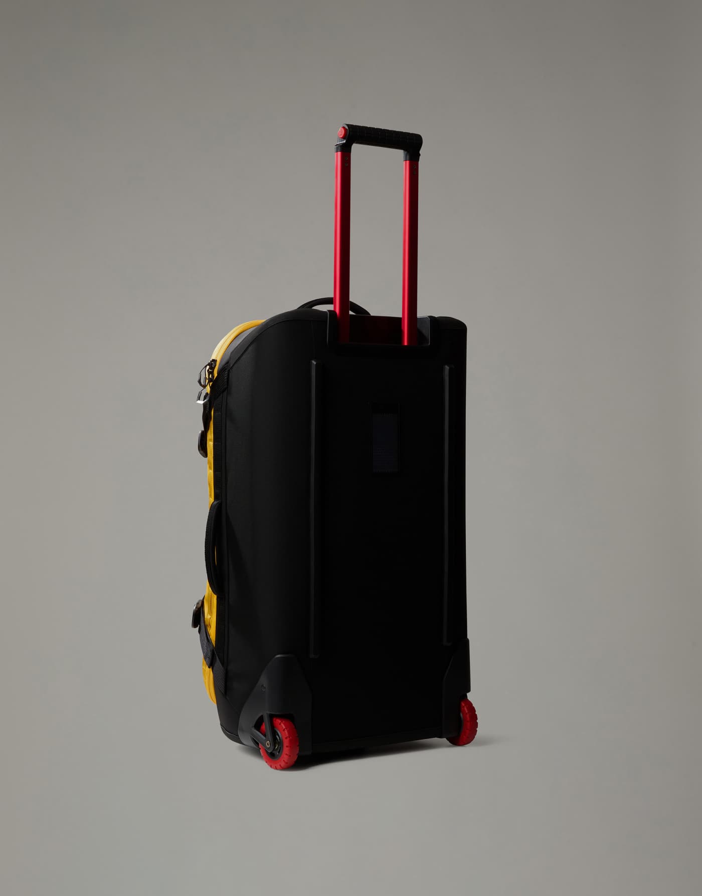 The North Face base camp wheeled bag in yellow