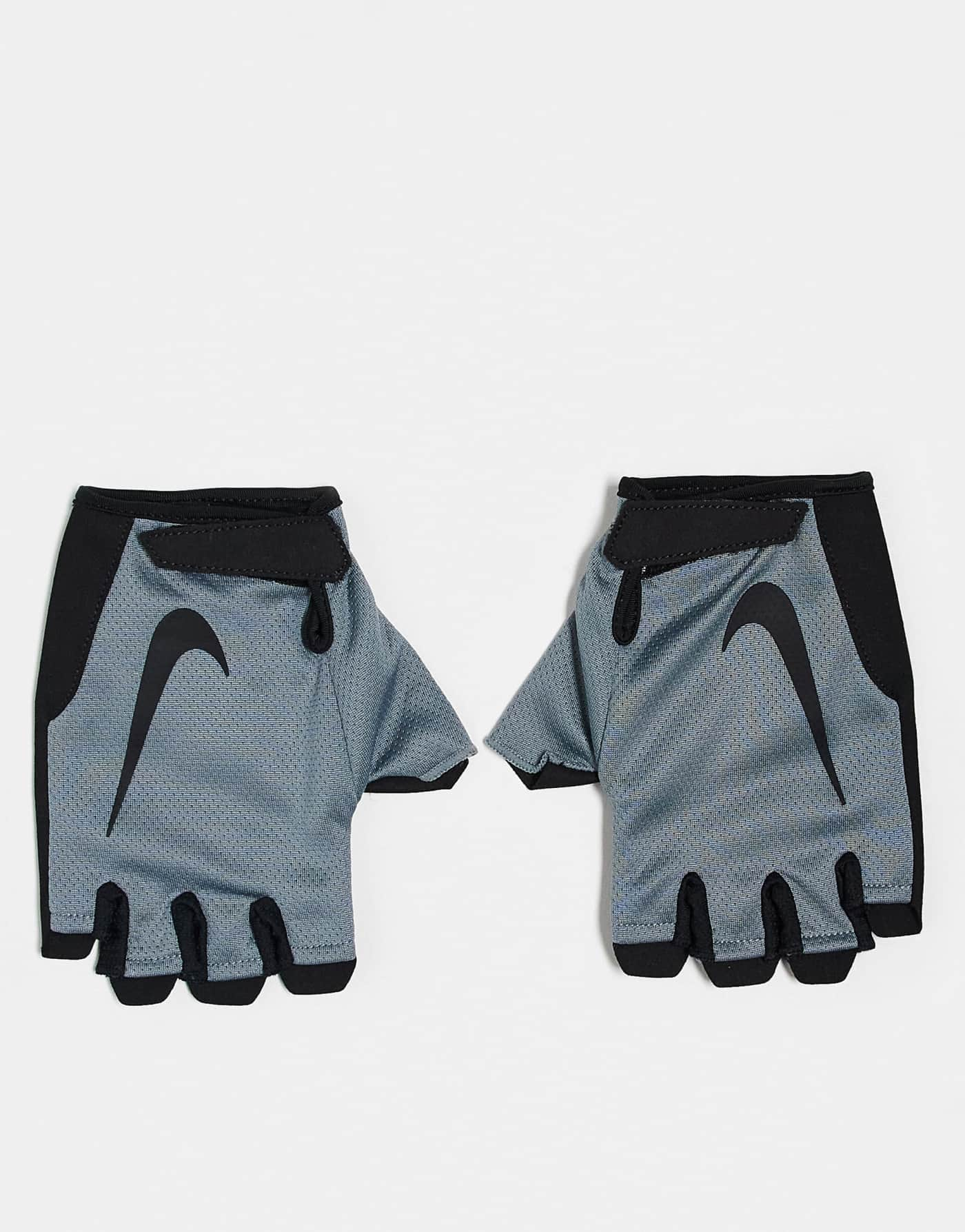 Nike Essential 2.0 training fitness gloves in cool grey