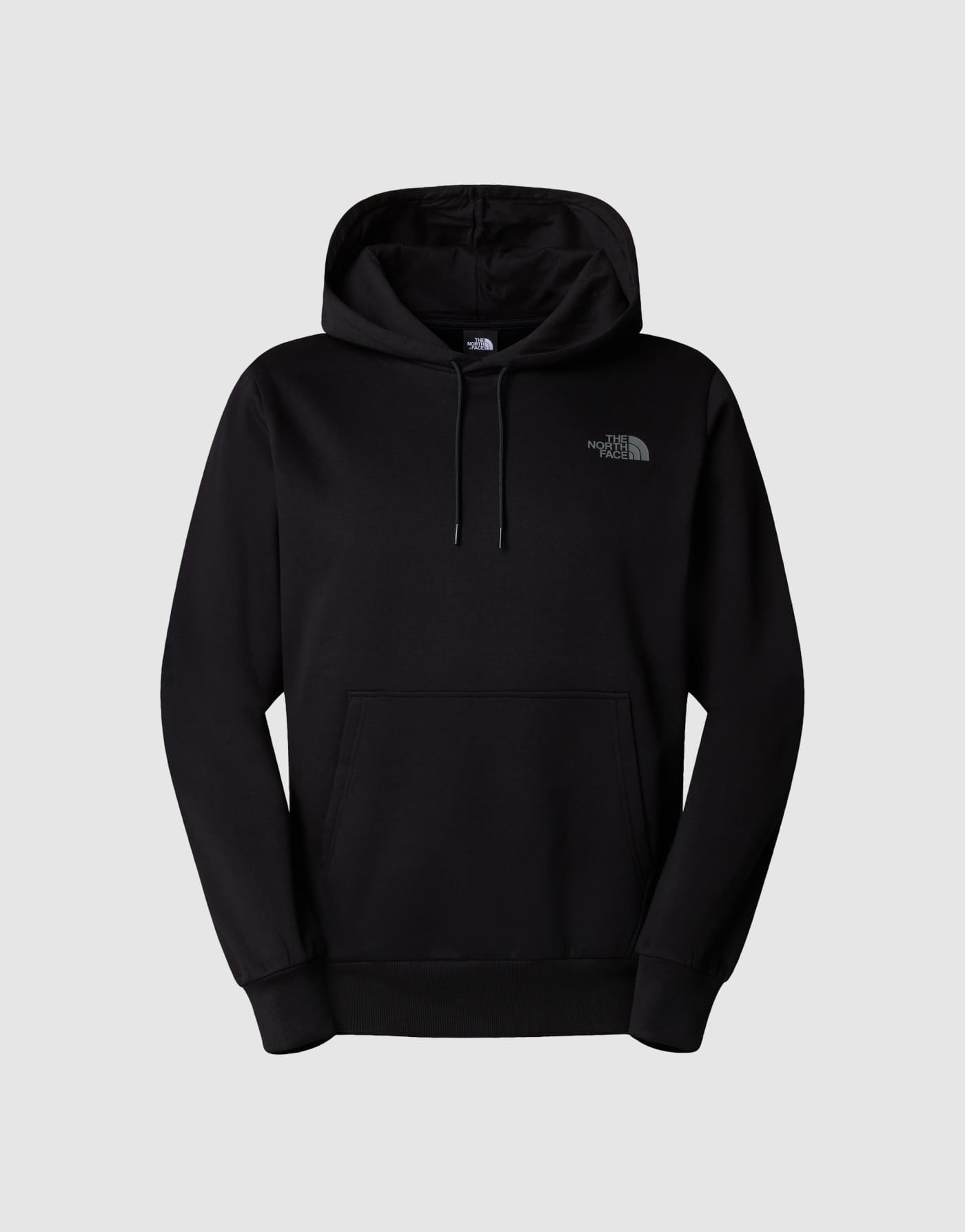 The North Face logo pullover hoodie in black