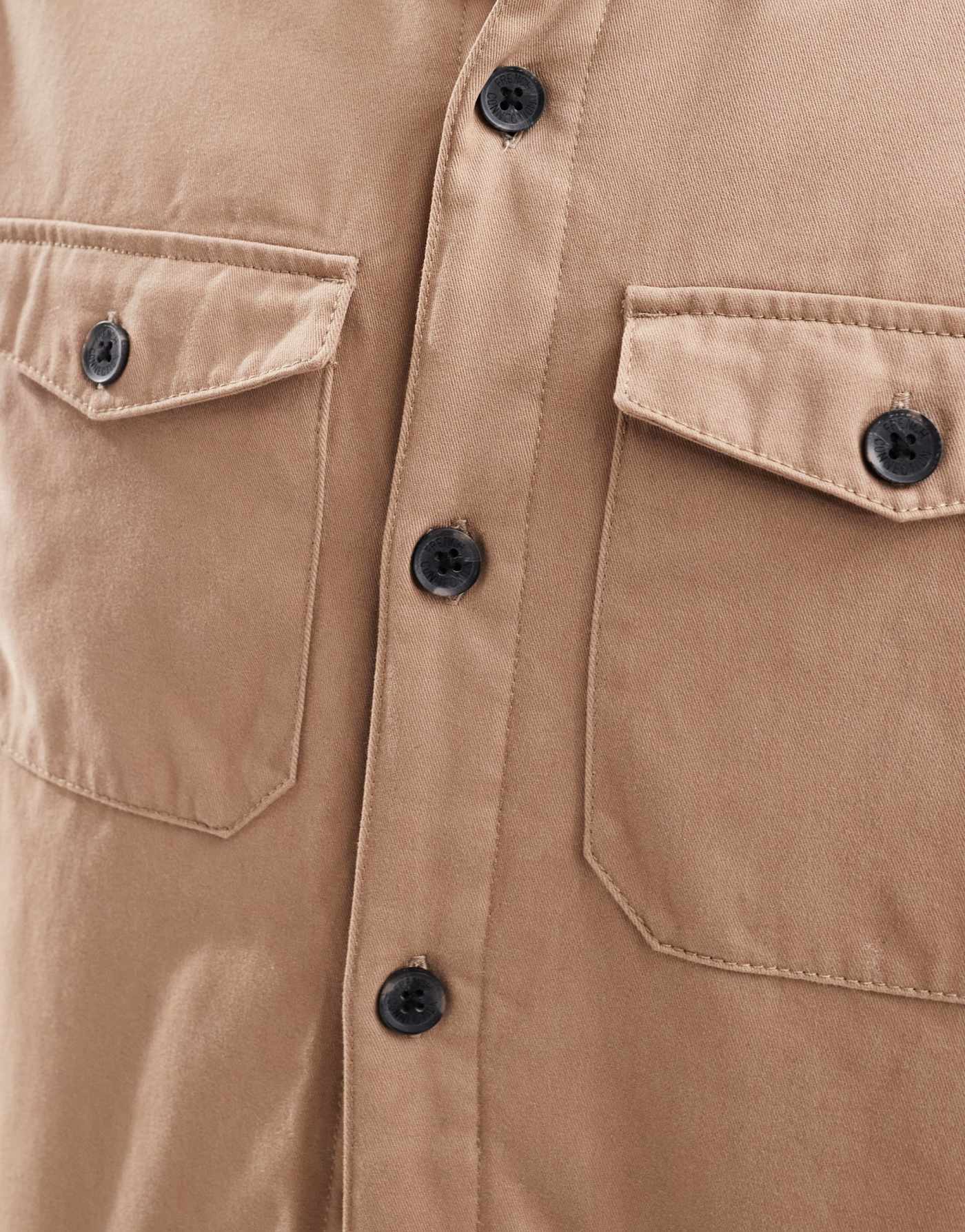 French Connection utility jacket with pockets in camel