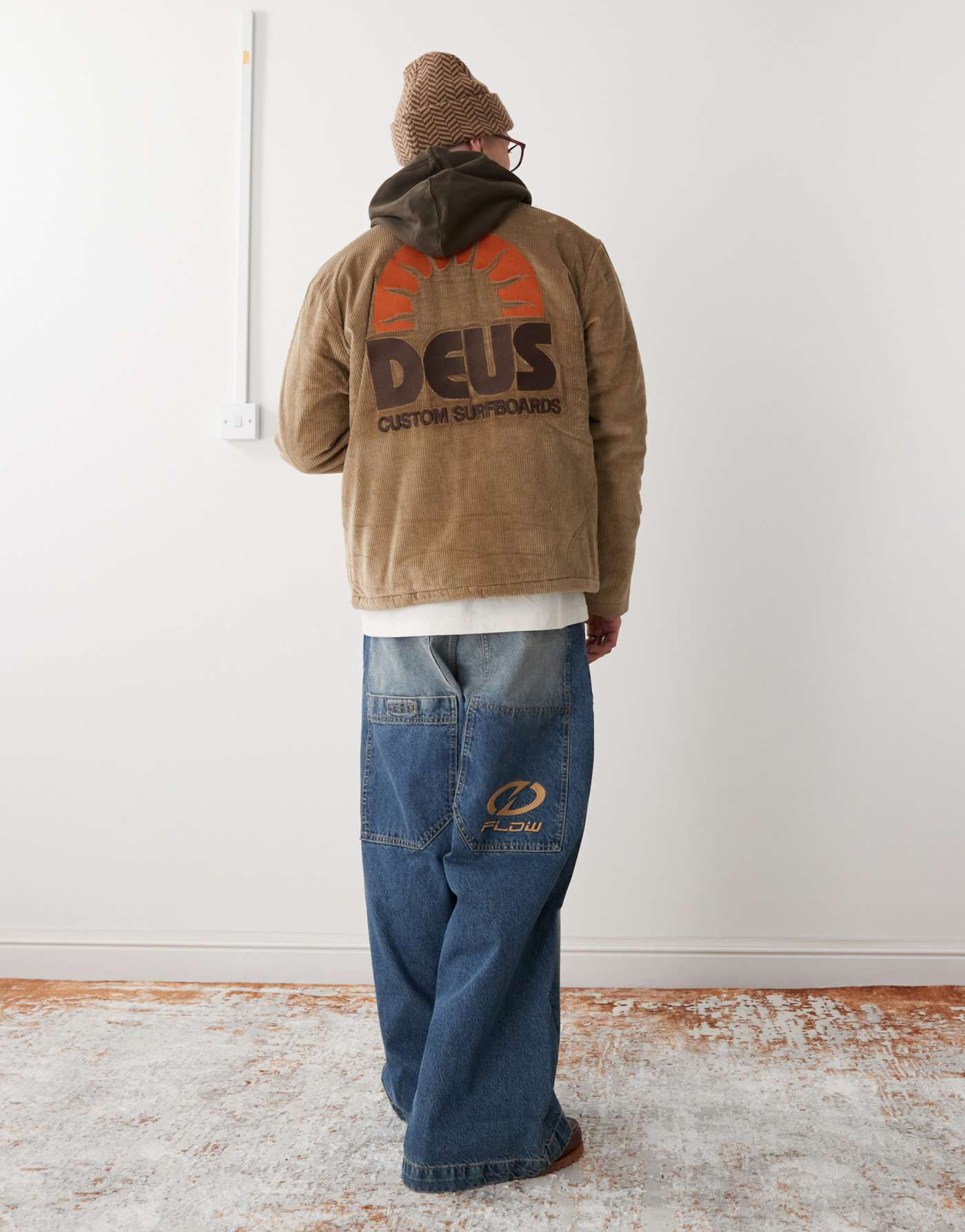 Deus Ex Machina stokes coach jacket in khaki