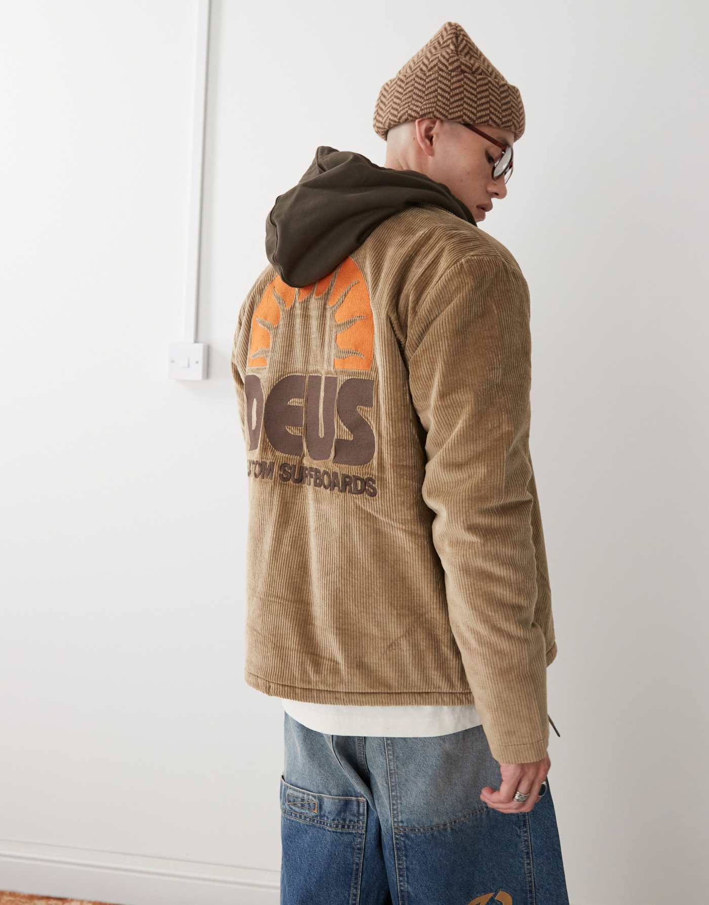 Deus Ex Machina stokes coach jacket in khaki