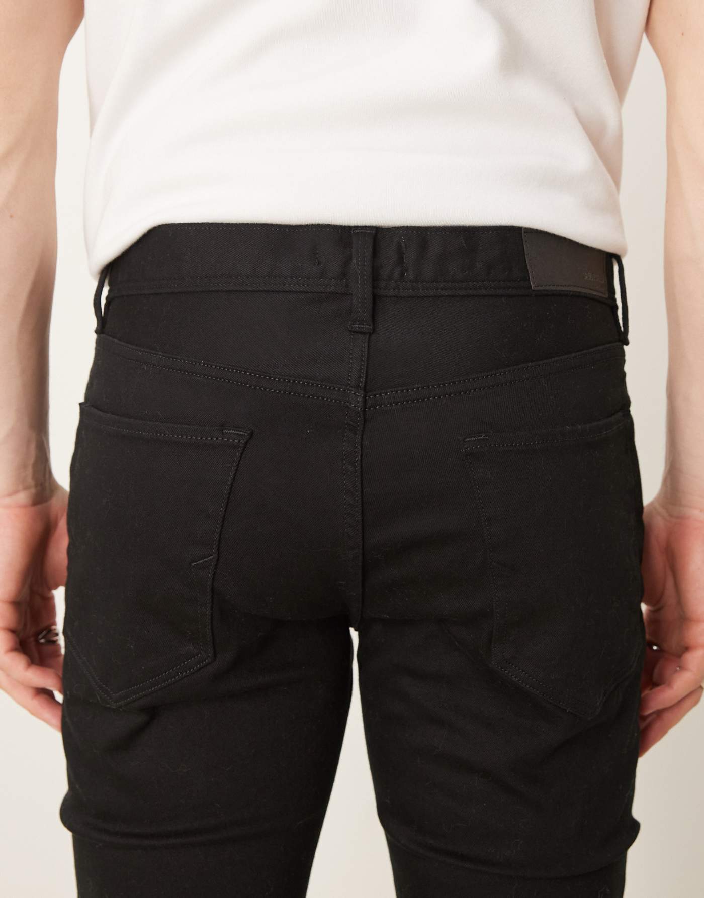 Selected Homme Leon slim fit jeans in black