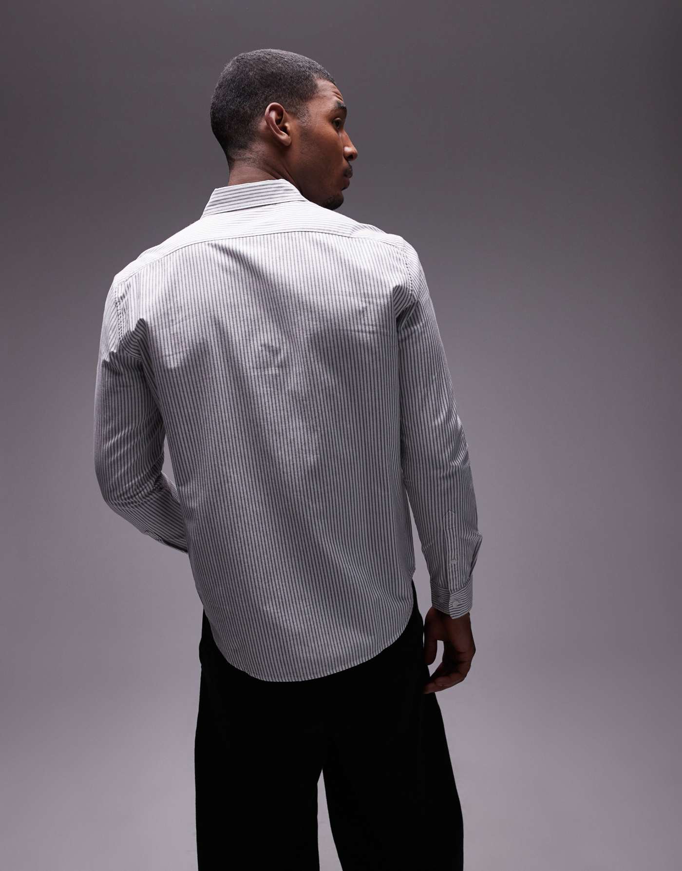 ARKET oxford shirt in grey