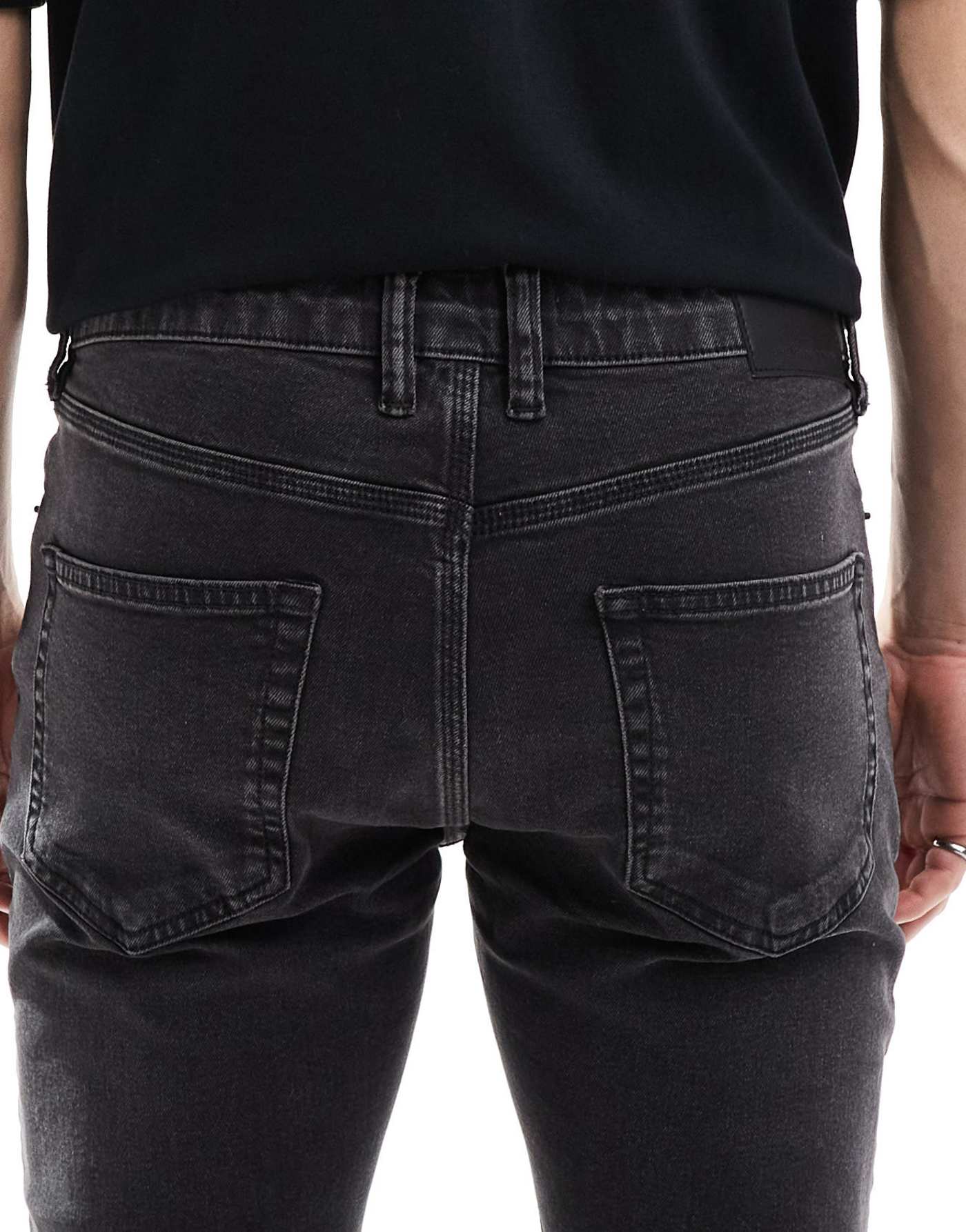 French Connection skinny fit jeans in black