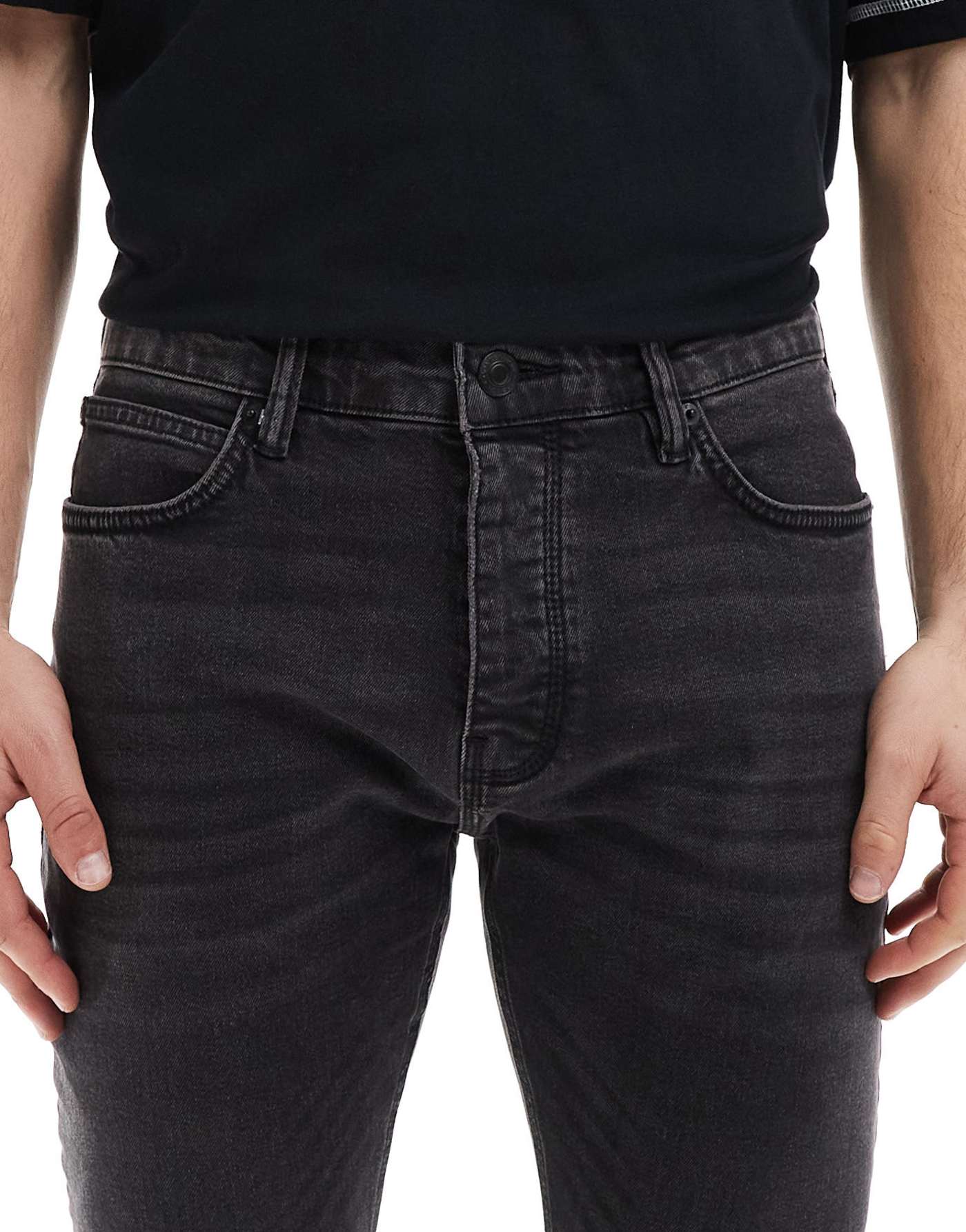 French Connection skinny fit jeans in black