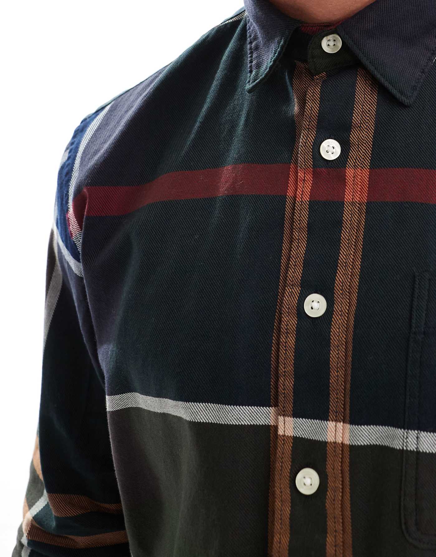 Barbour Renford os tartan shirt