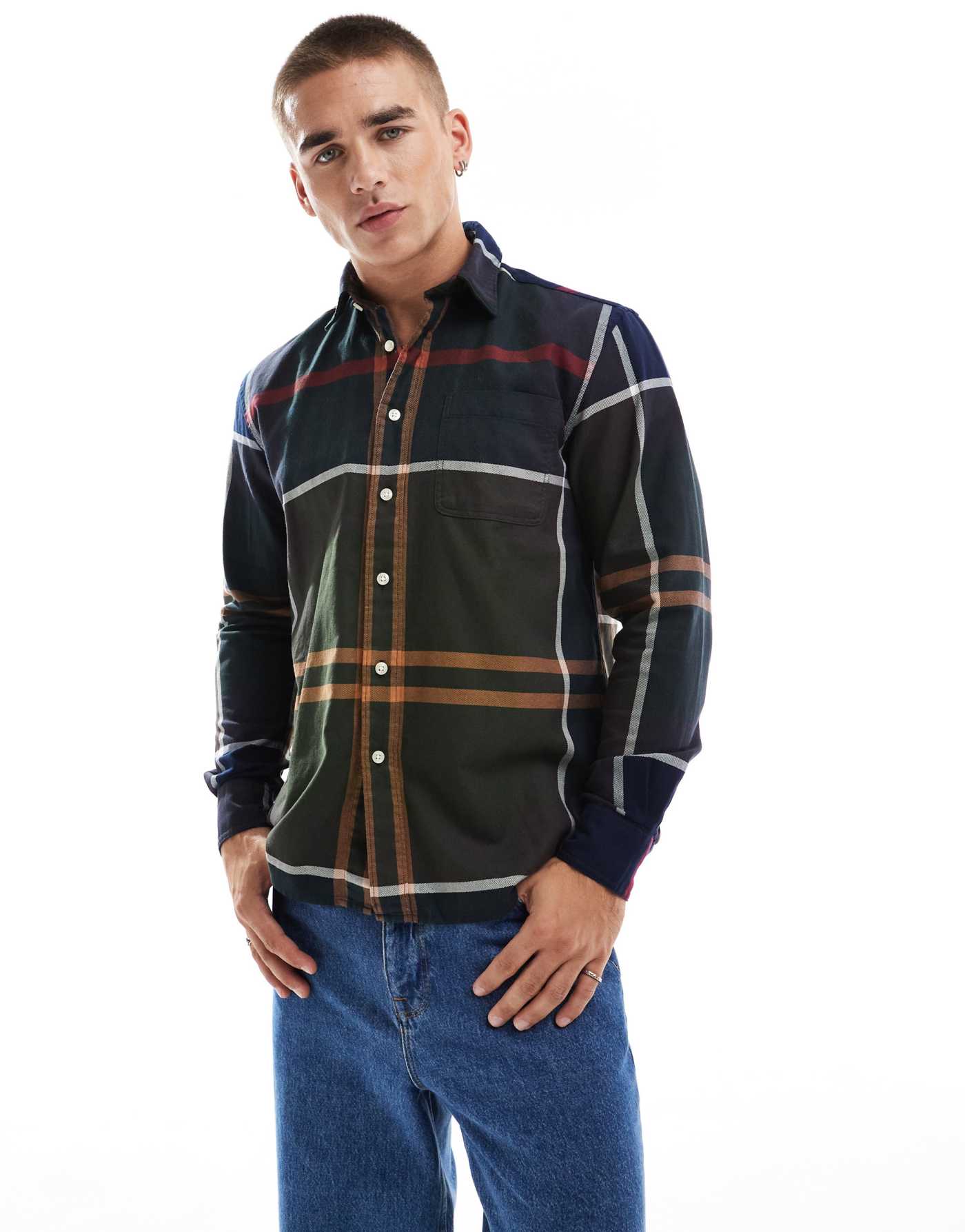 Barbour Renford os tartan shirt