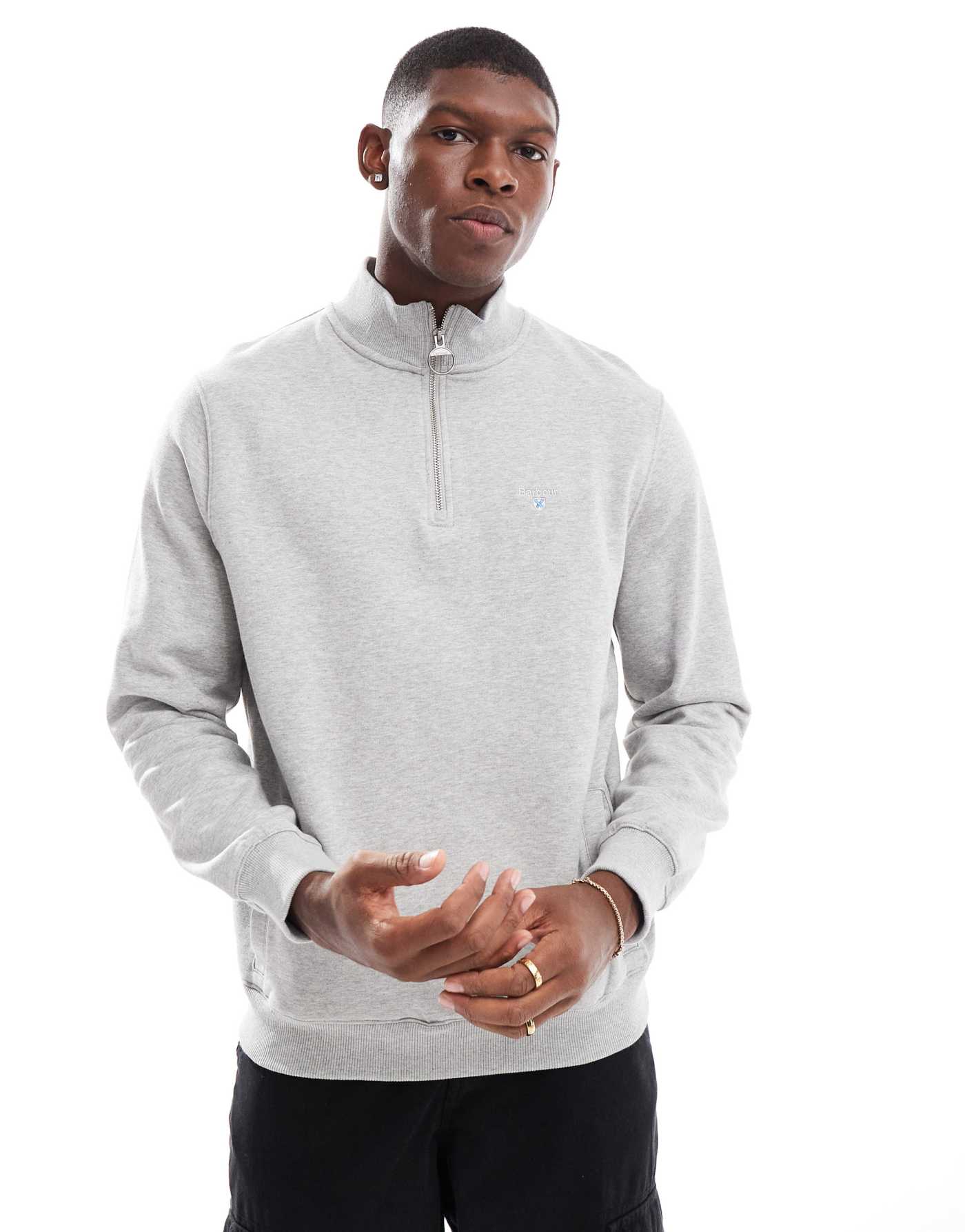 Barbour Beckhill half zip sweatshirt