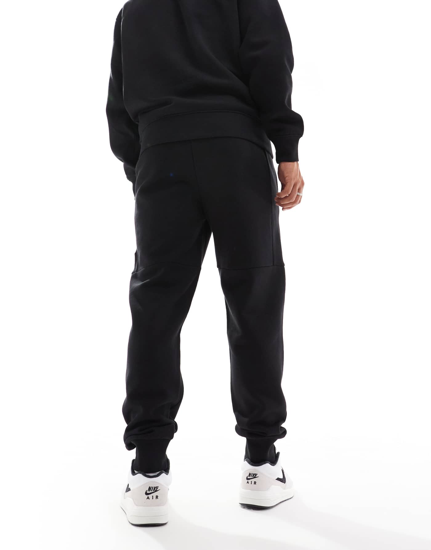 Nicce logo joggers in black