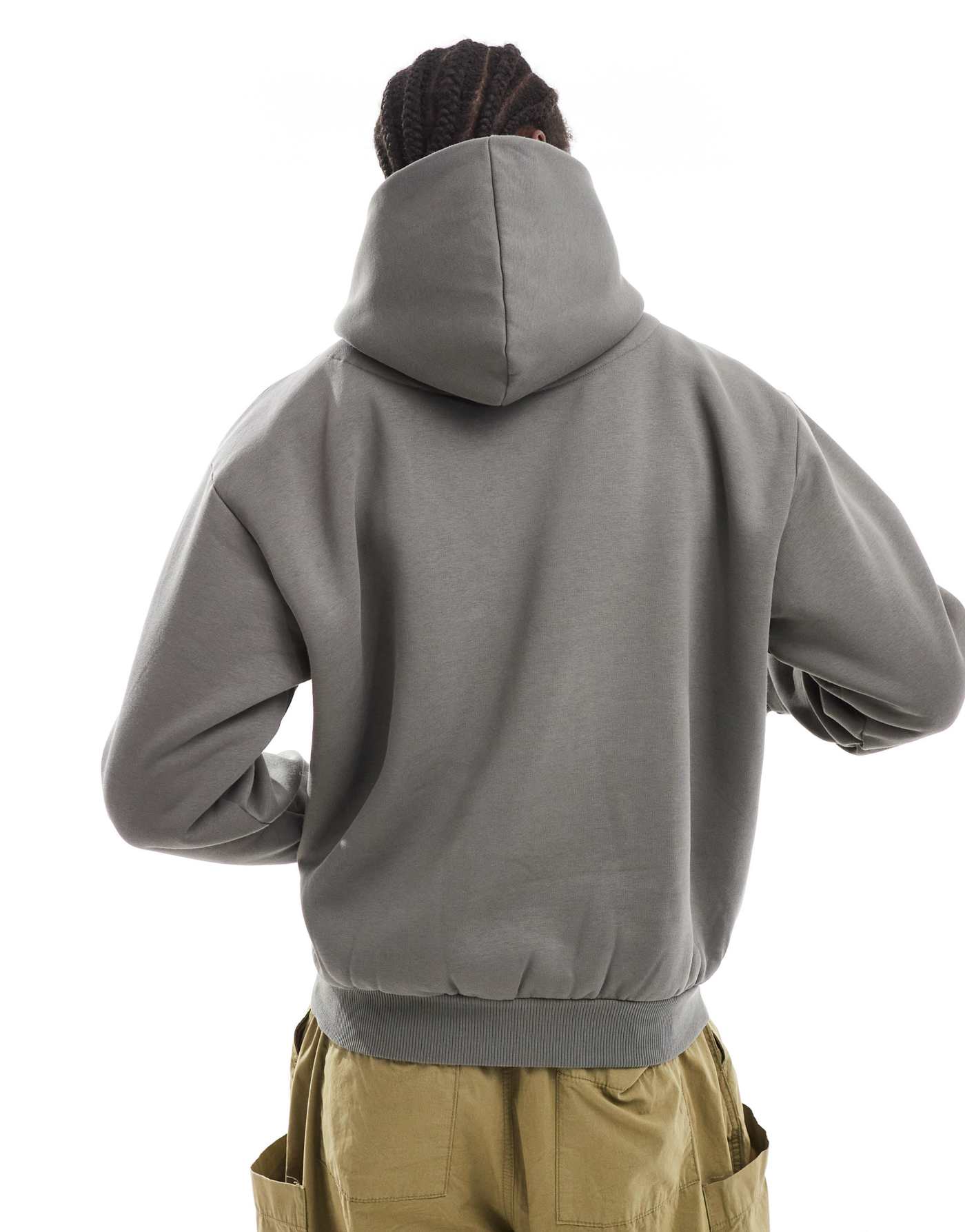 Karl Kani essentials signature logo hoodie in grey