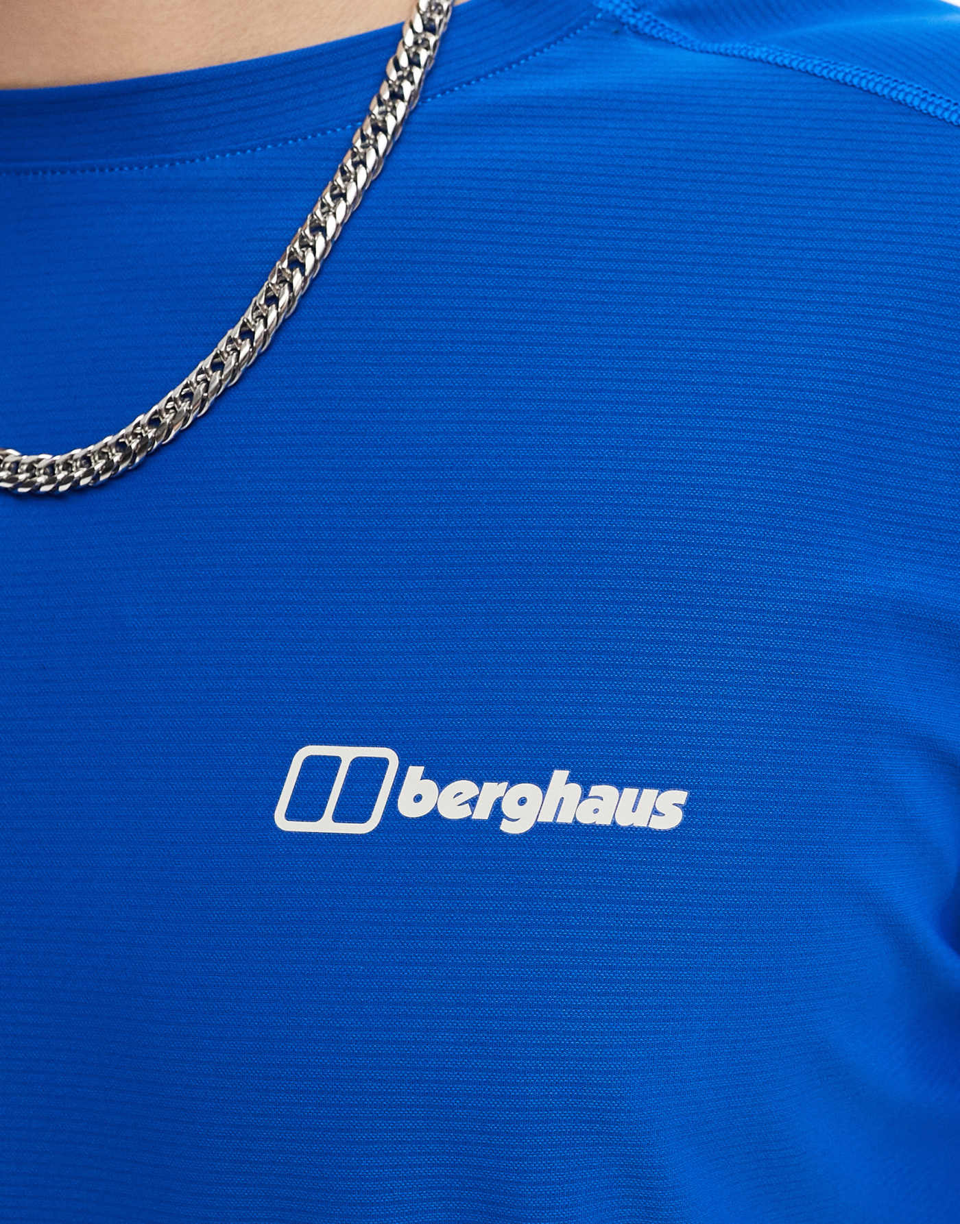 Berghaus 24/7 Crew Long Sleeve Tech Tee in blue