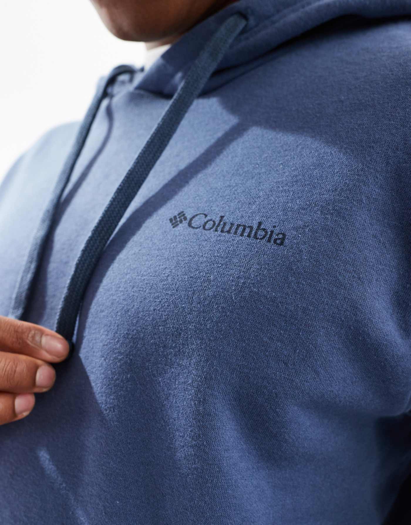 Columbia trek graphic hoodie in blue