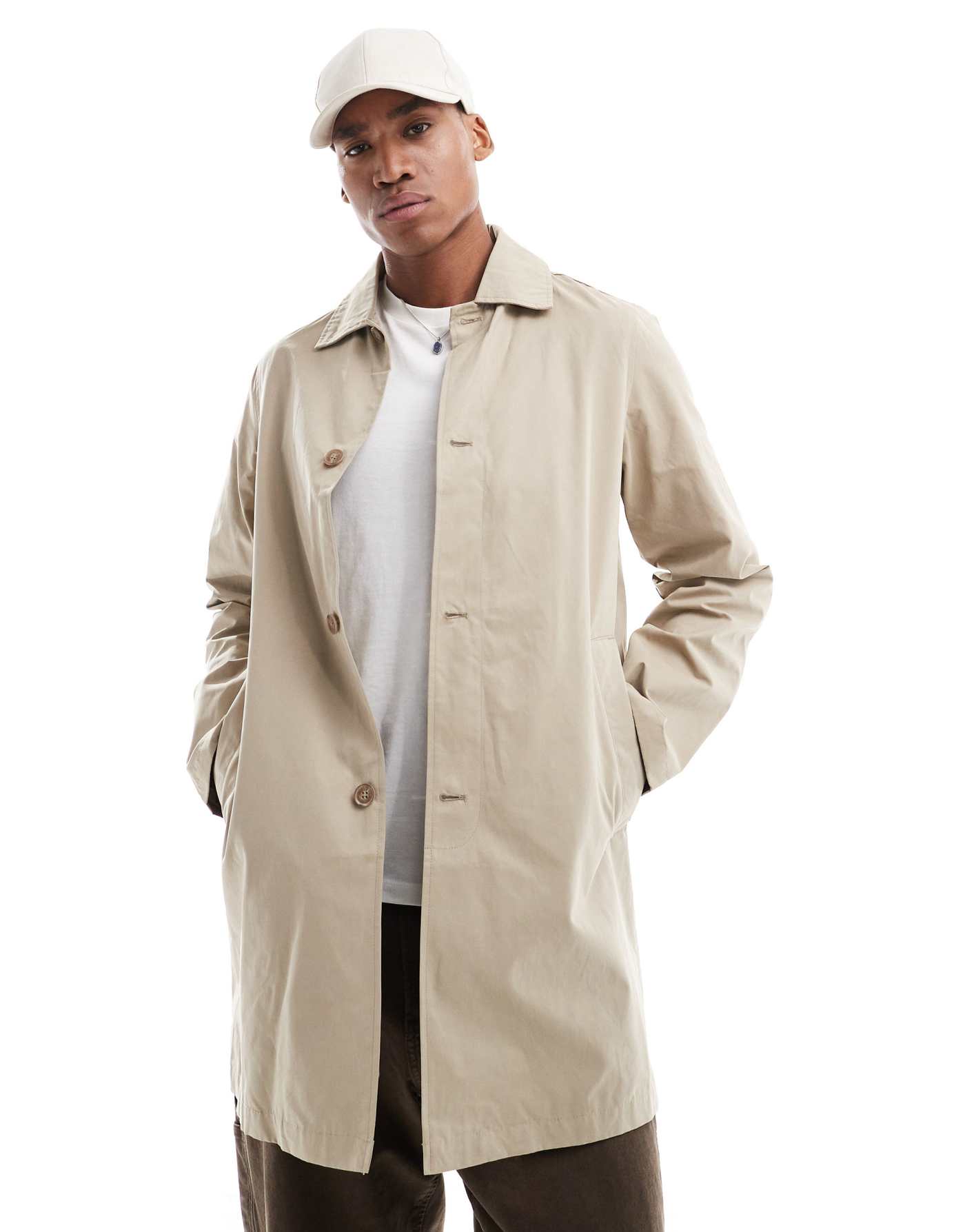 Scalpers Skog Trench In Taupe