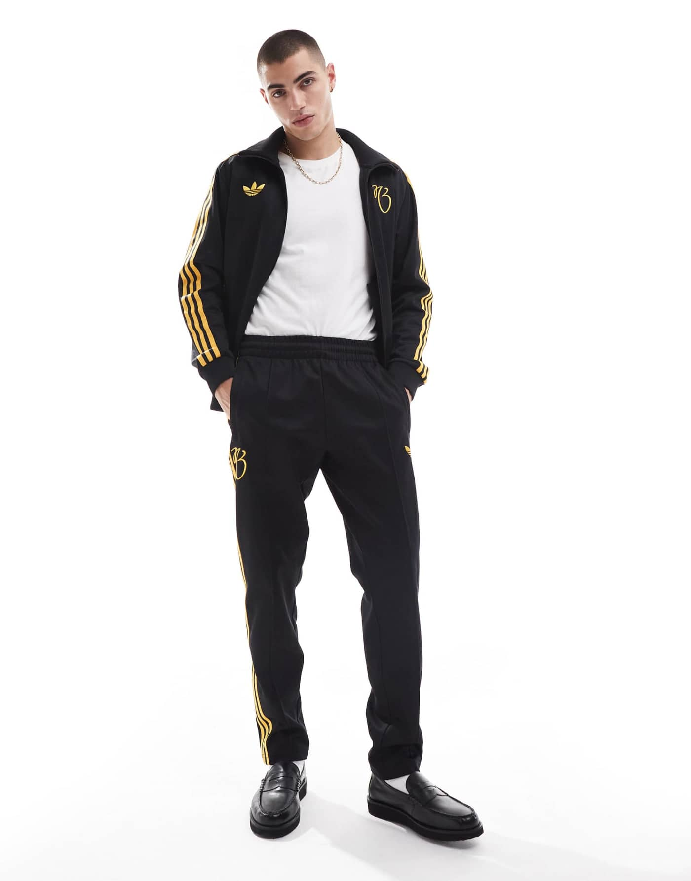 adidas Originals Jude Bellingham track pants in black