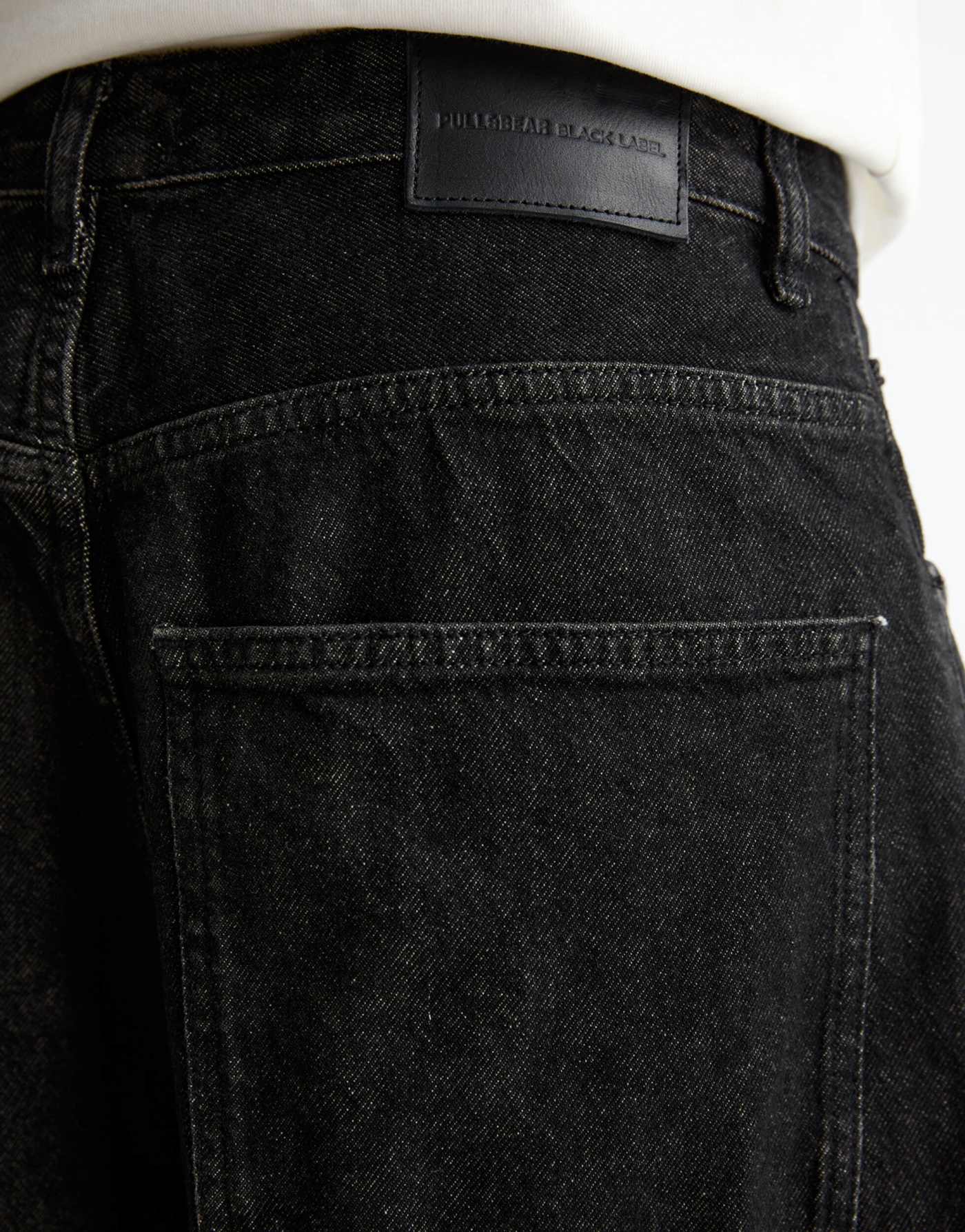 Pull&Bear Black Label co-ord denim jeans in grey