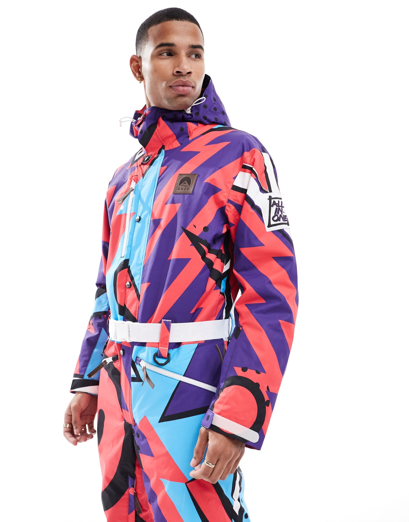 OOSC Fresh prince ski suit - mens in multi