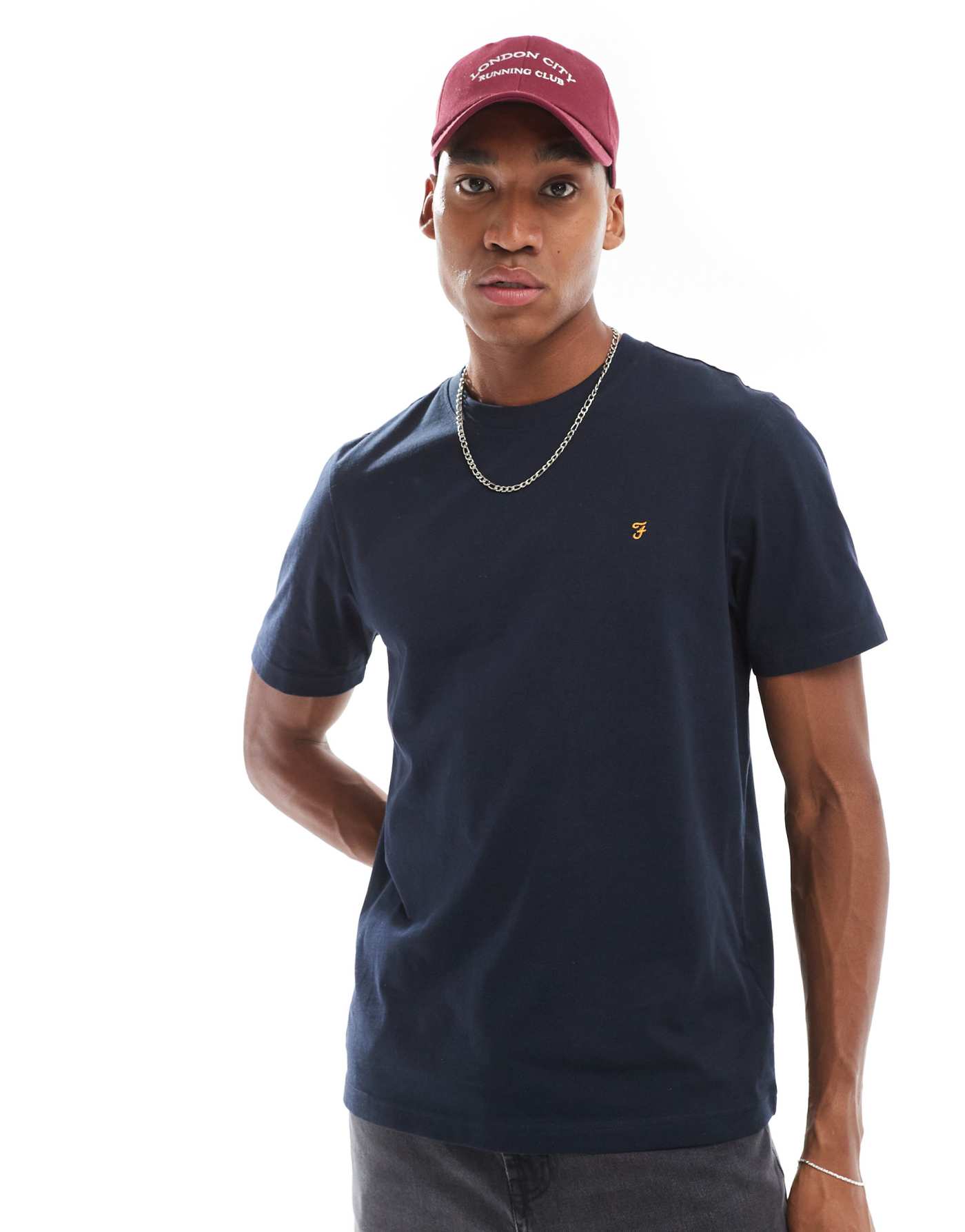 Farah danny t-shirt in navy