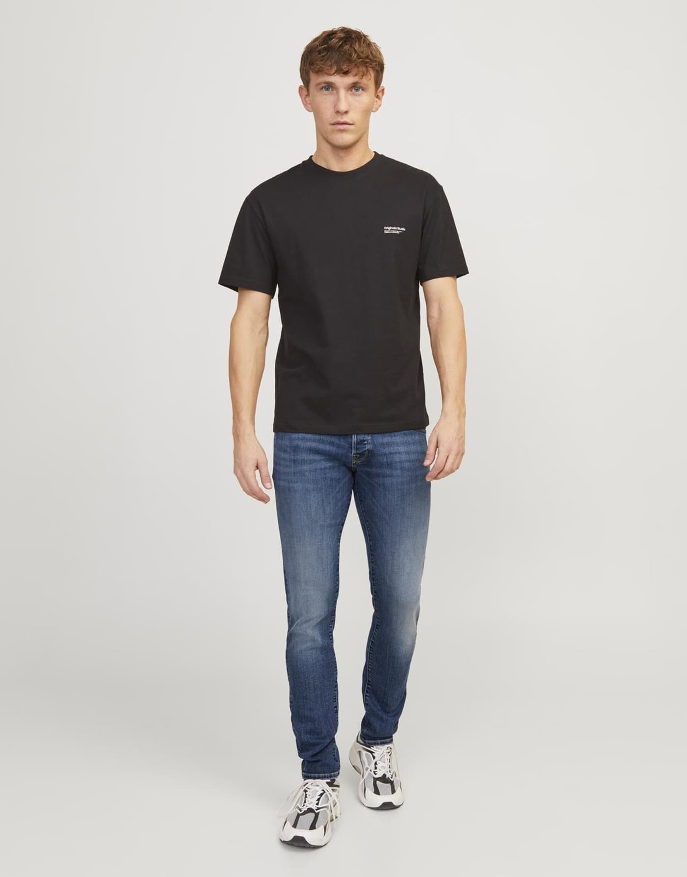 Jack & Jones Slim fit jeans in blue denim