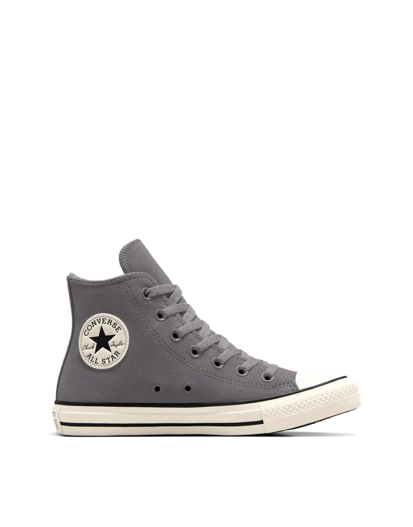 Converse Chuck taylor all star colorful suede in sharkskin/egret/black