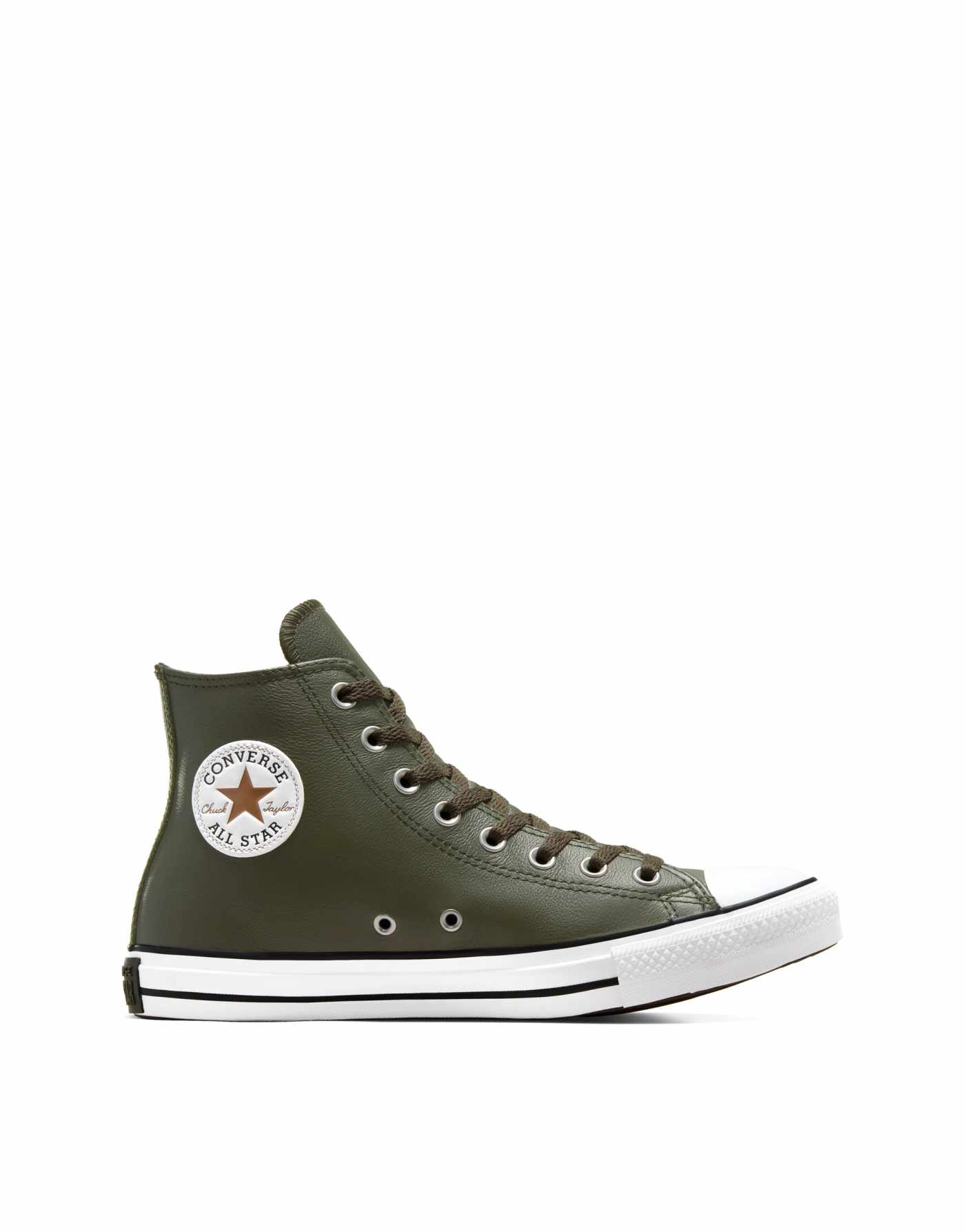 Converse Chuck taylor all star in cave green/dark whiskey/white