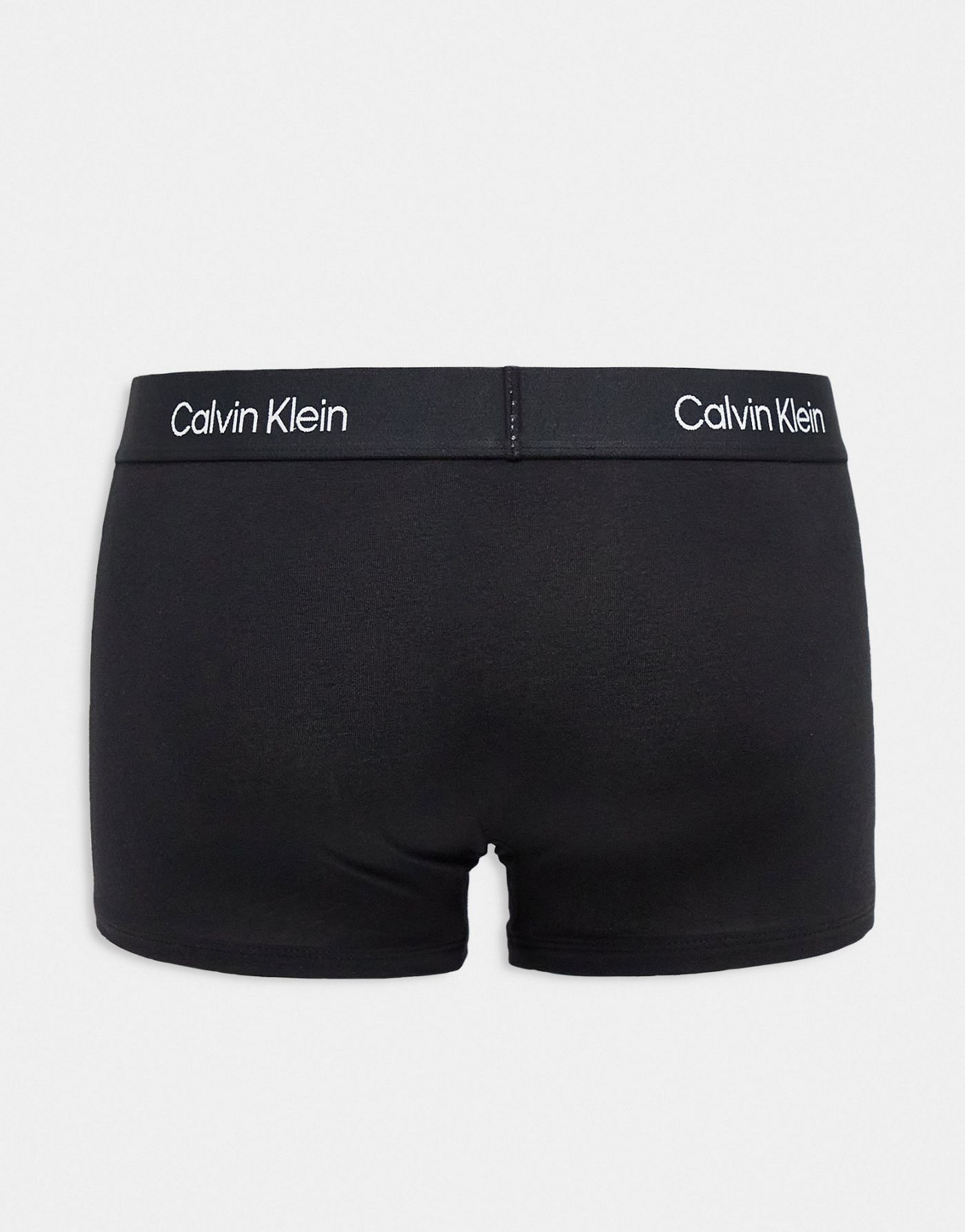 Calvin Klein CK 96 7 pack cotton trunks in black