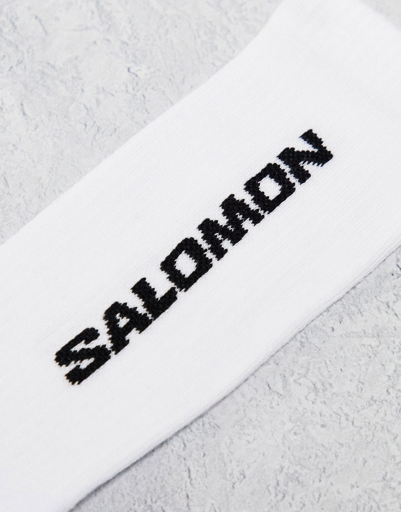 Salomon 3 pack of everyday unisex crew socks in white