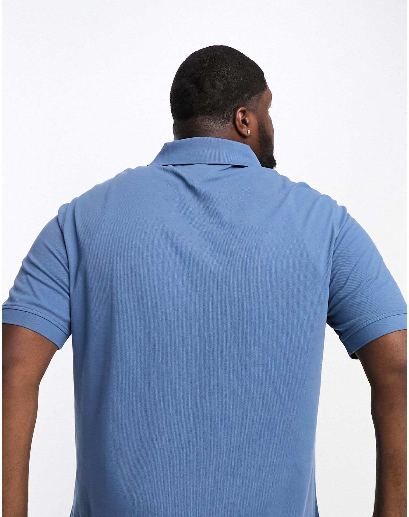 Tommy Hilfiger Big & Tall regular fit polo top in light blue