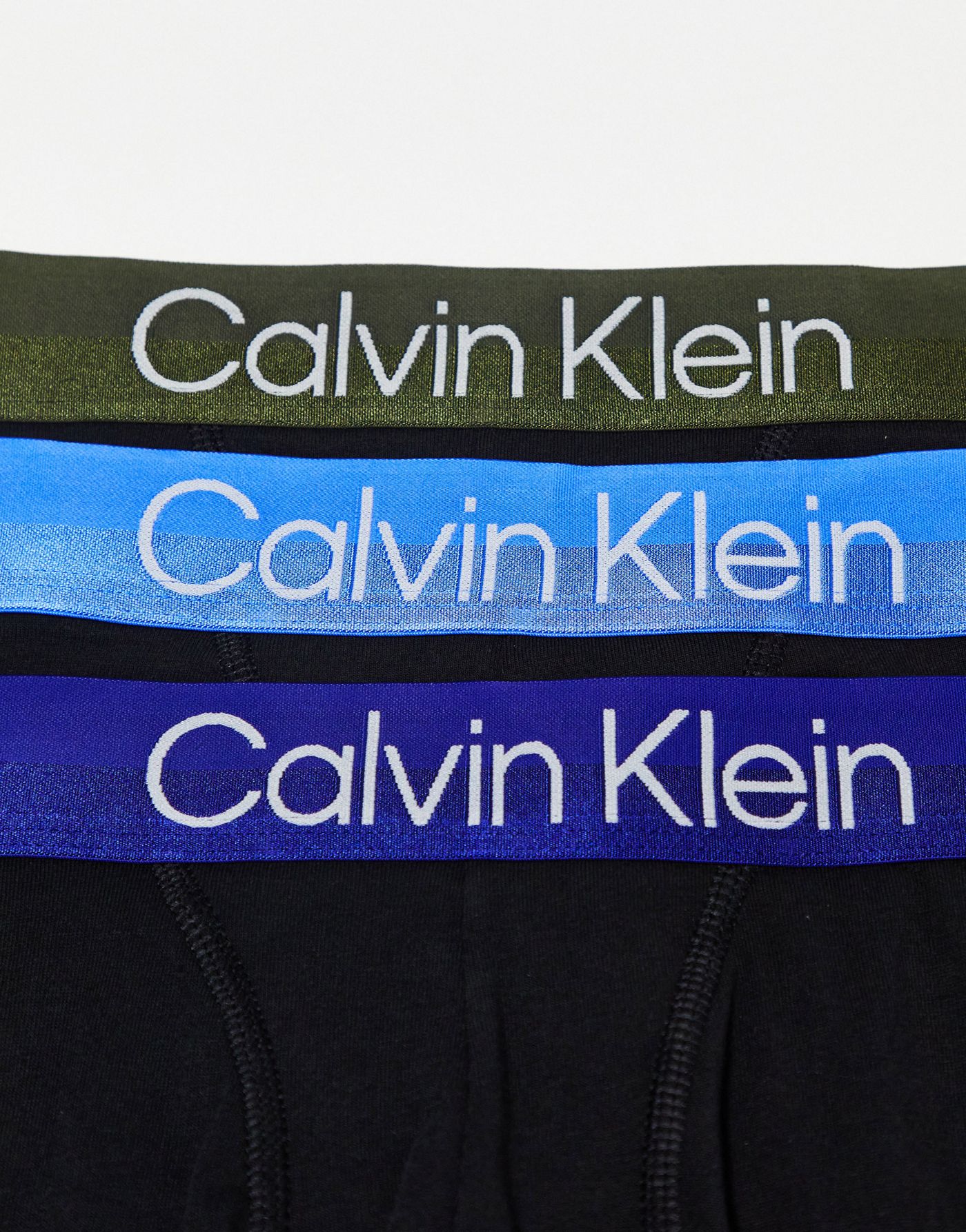 Calvin Klein 3 pack trunk in black