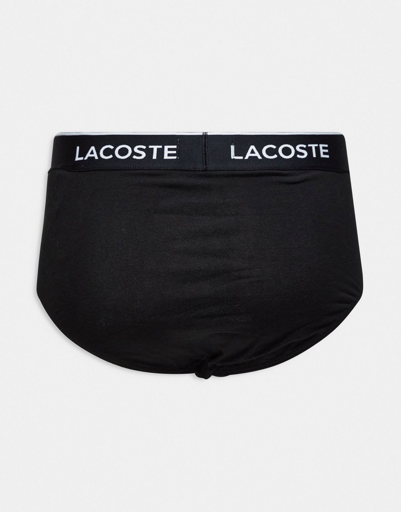 Lacoste essentials 3 pack briefs in multi