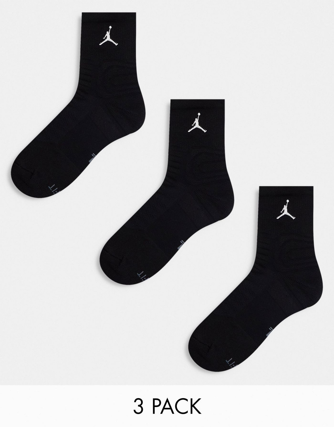 Jordan flight quarter 2.0 socks in black