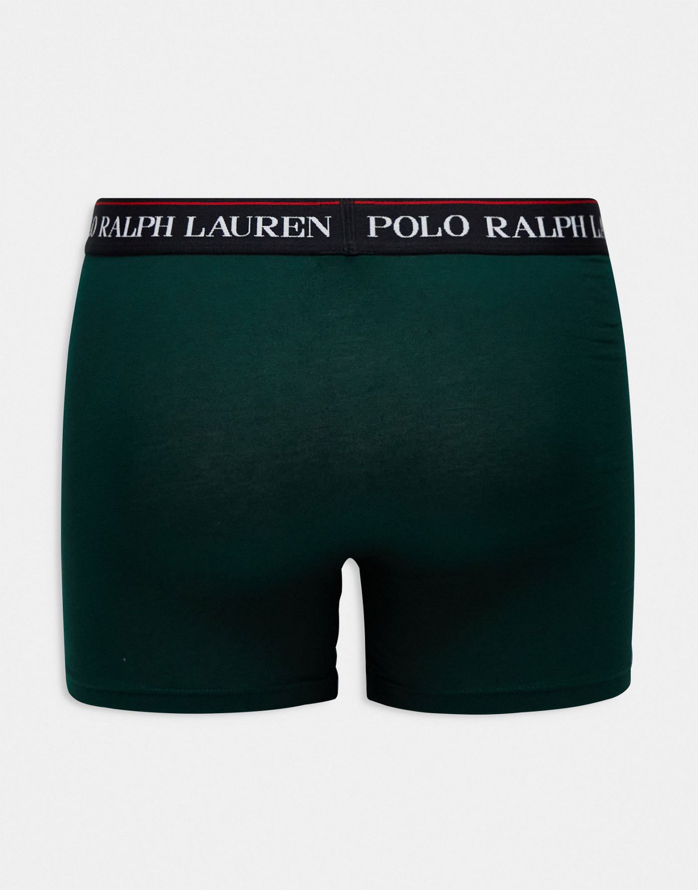 Polo Ralph Lauren 3 pack trunks red green black with all over pony logo