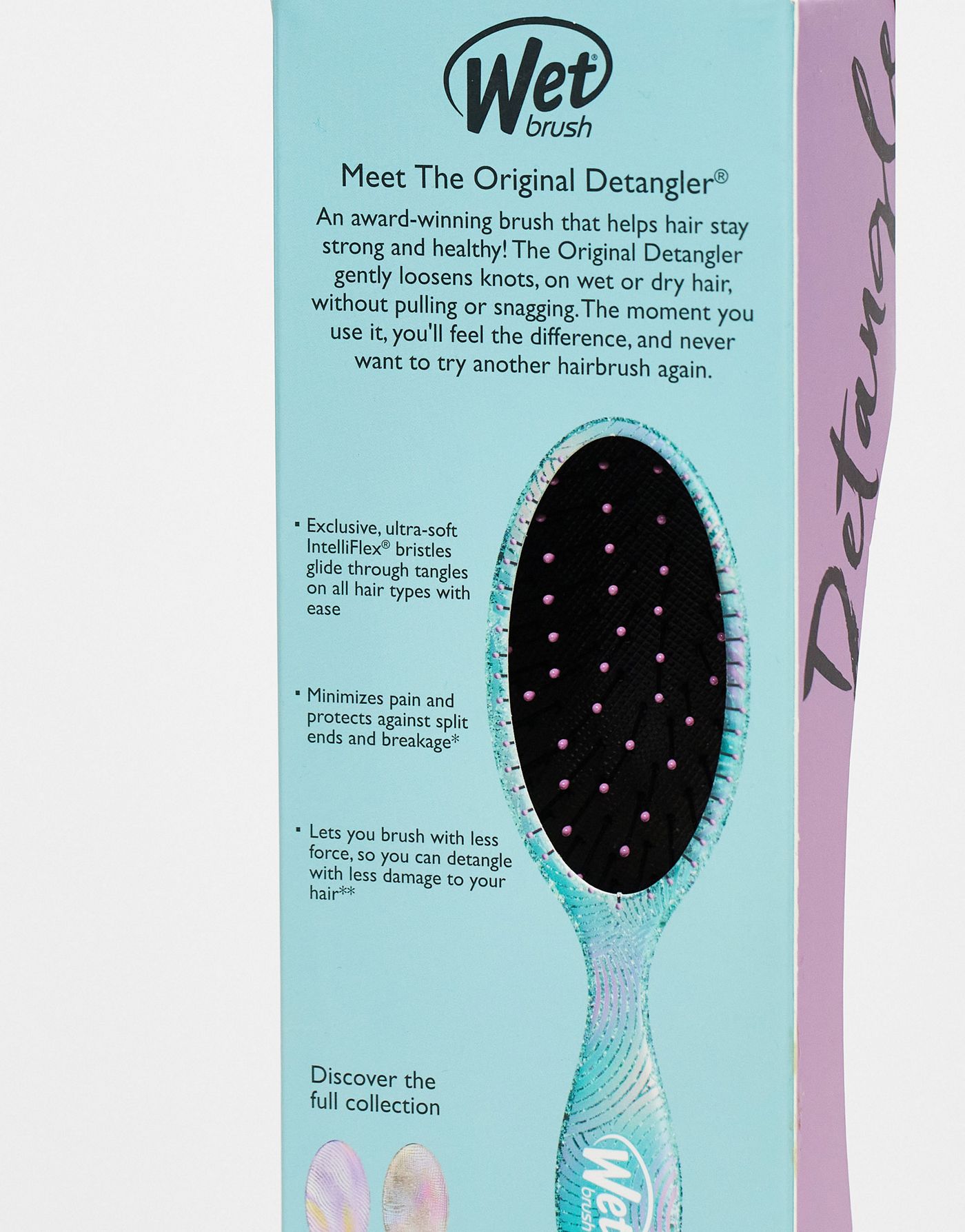 Wetbrush Original Detangler Digital Daydream - Teal