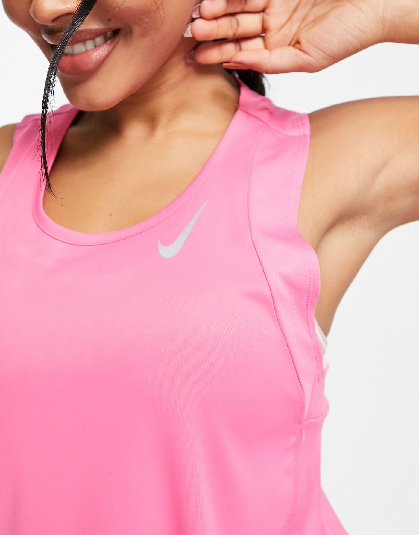 Nike Running Race Day Dri-FIT singlet vest in pink