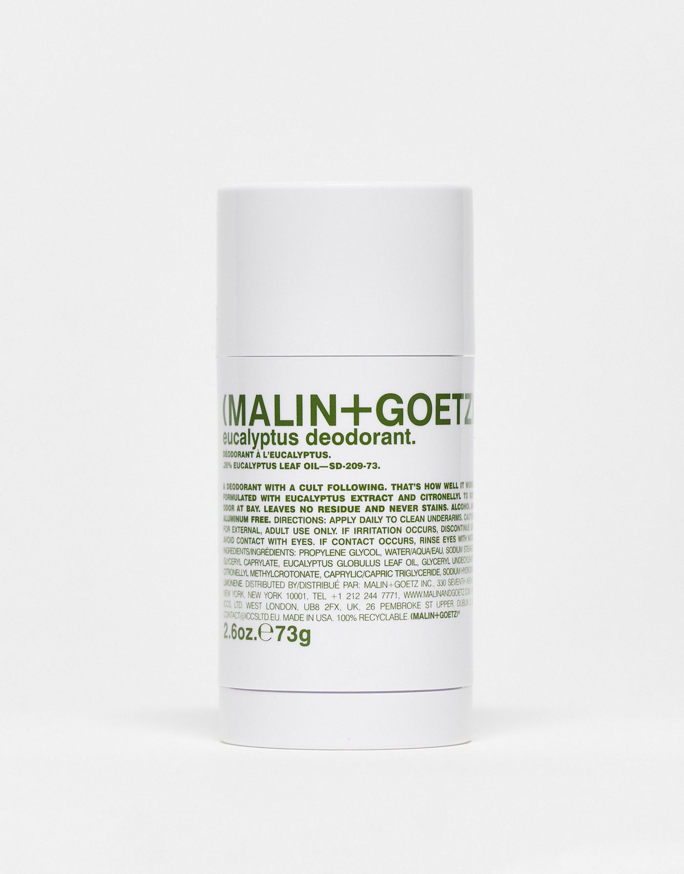 Malin + Goetz Eucalyptus Deodorant 73g