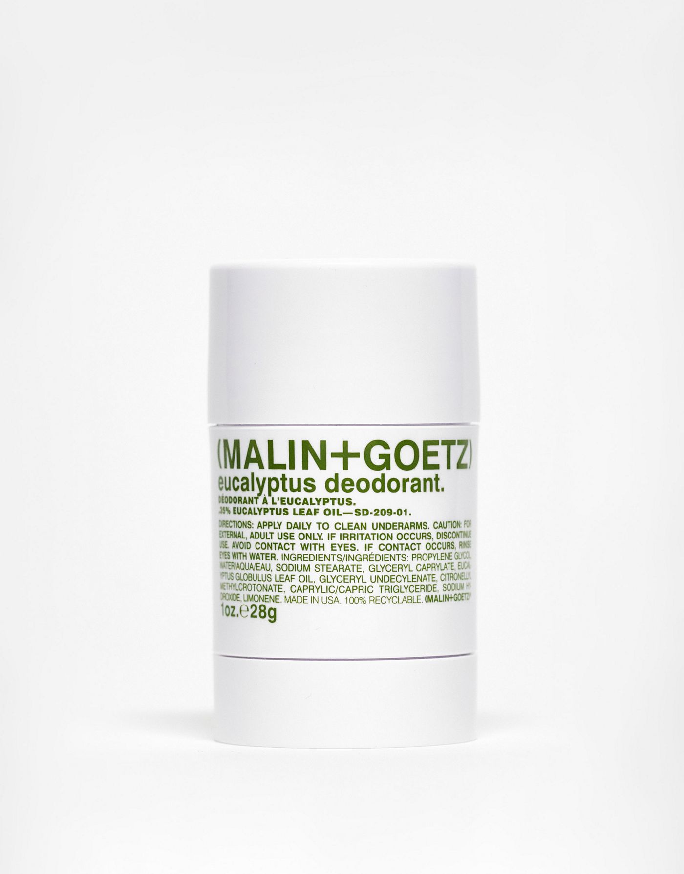 Malin + Goetz Eucalyptus Deodorant Travel 28g