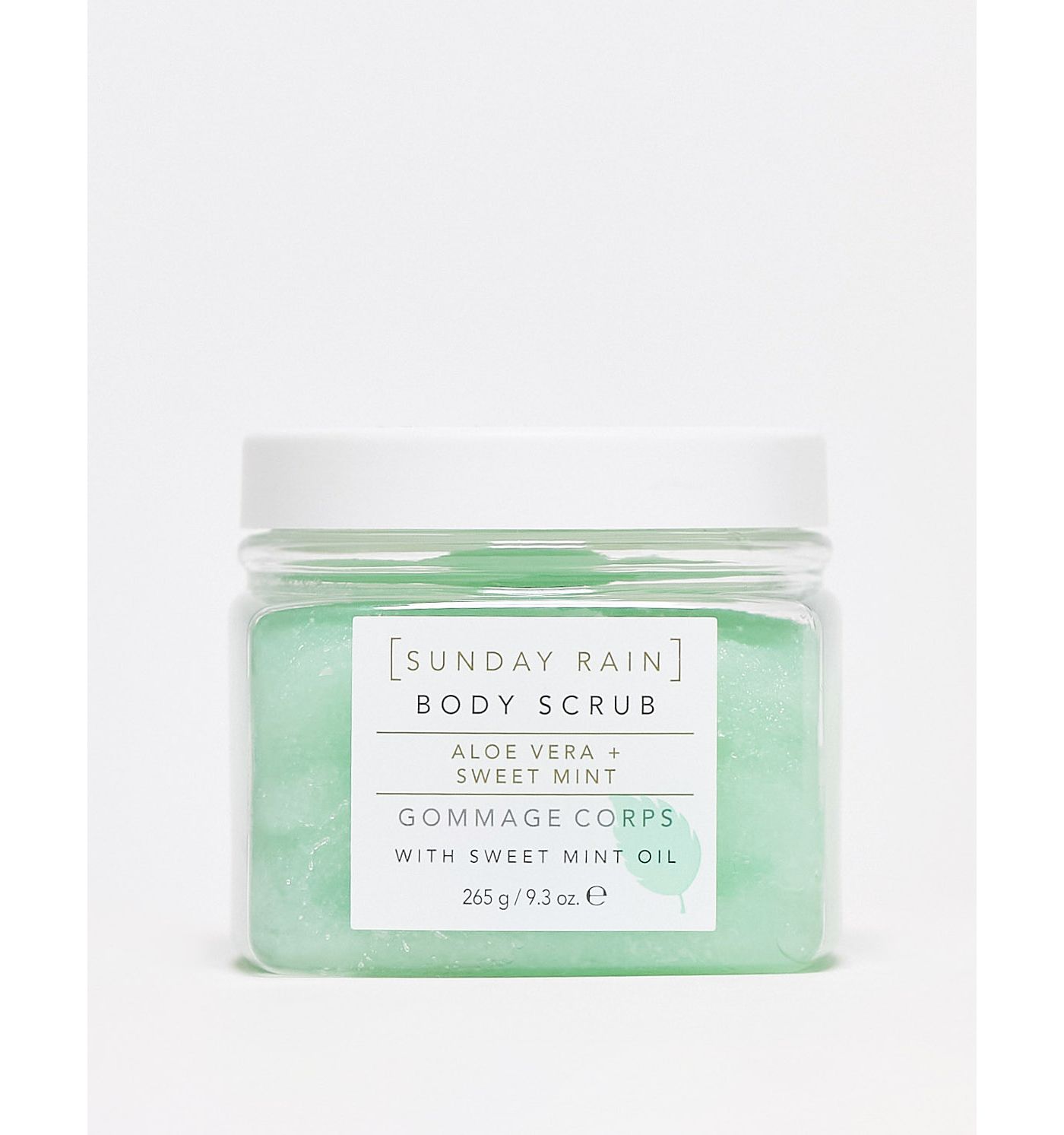 Sunday Rain Aloe Vera & Sweet Mint Body Scrub 265g