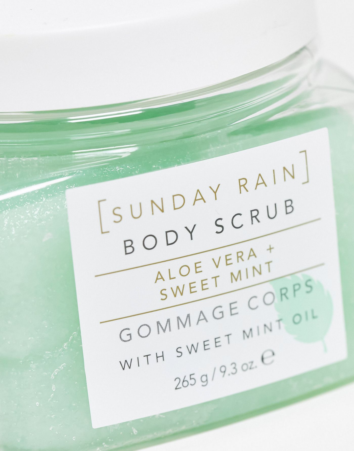 Sunday Rain Aloe Vera & Sweet Mint Body Scrub 265g