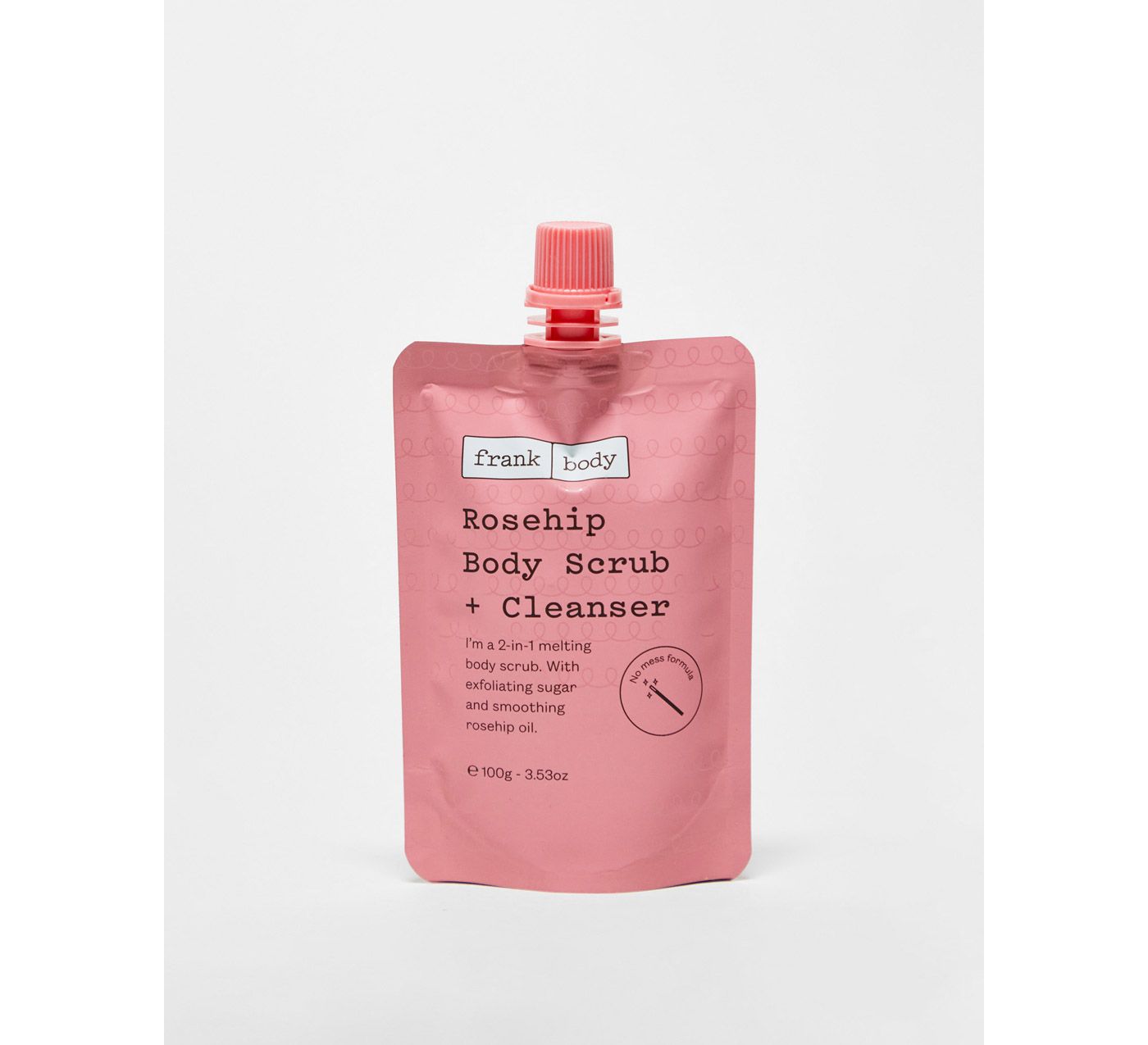 Frank Body Rosehip Body Scrub & Cleanser Mini