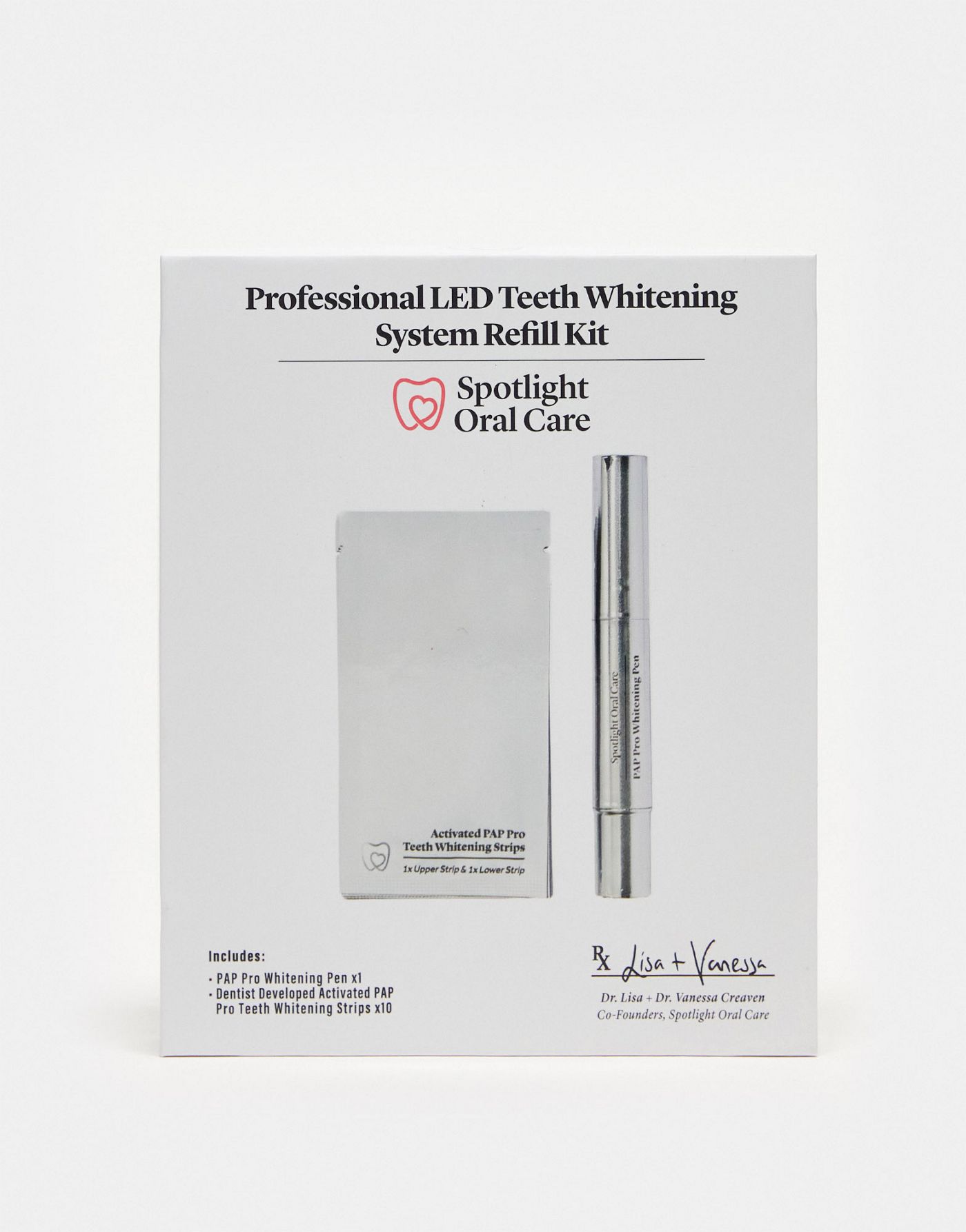 Spotlight Oral Care LED Teeth Whitening Refill Kit