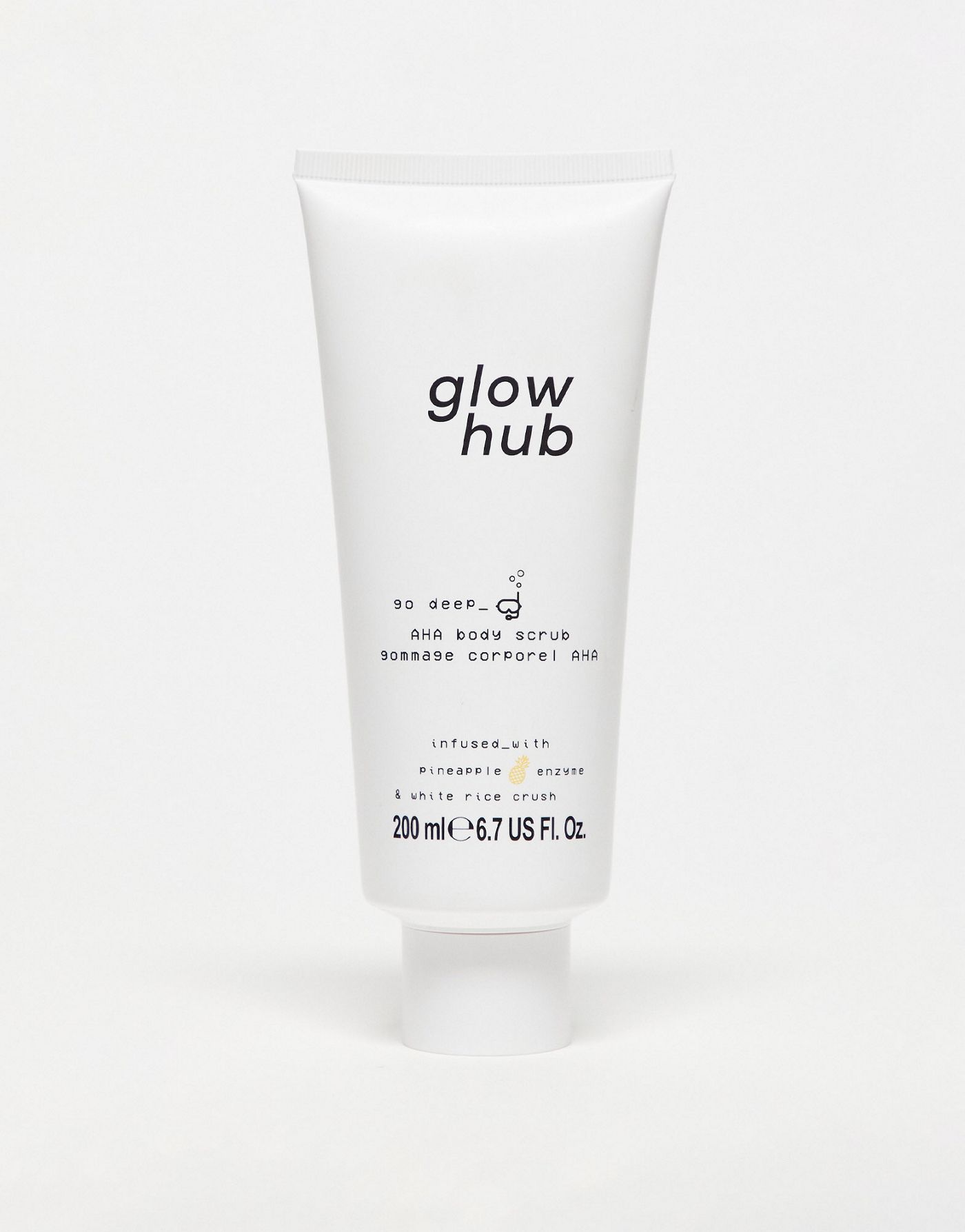 Glow Hub Go Deep AHA Body Scrub 200ml